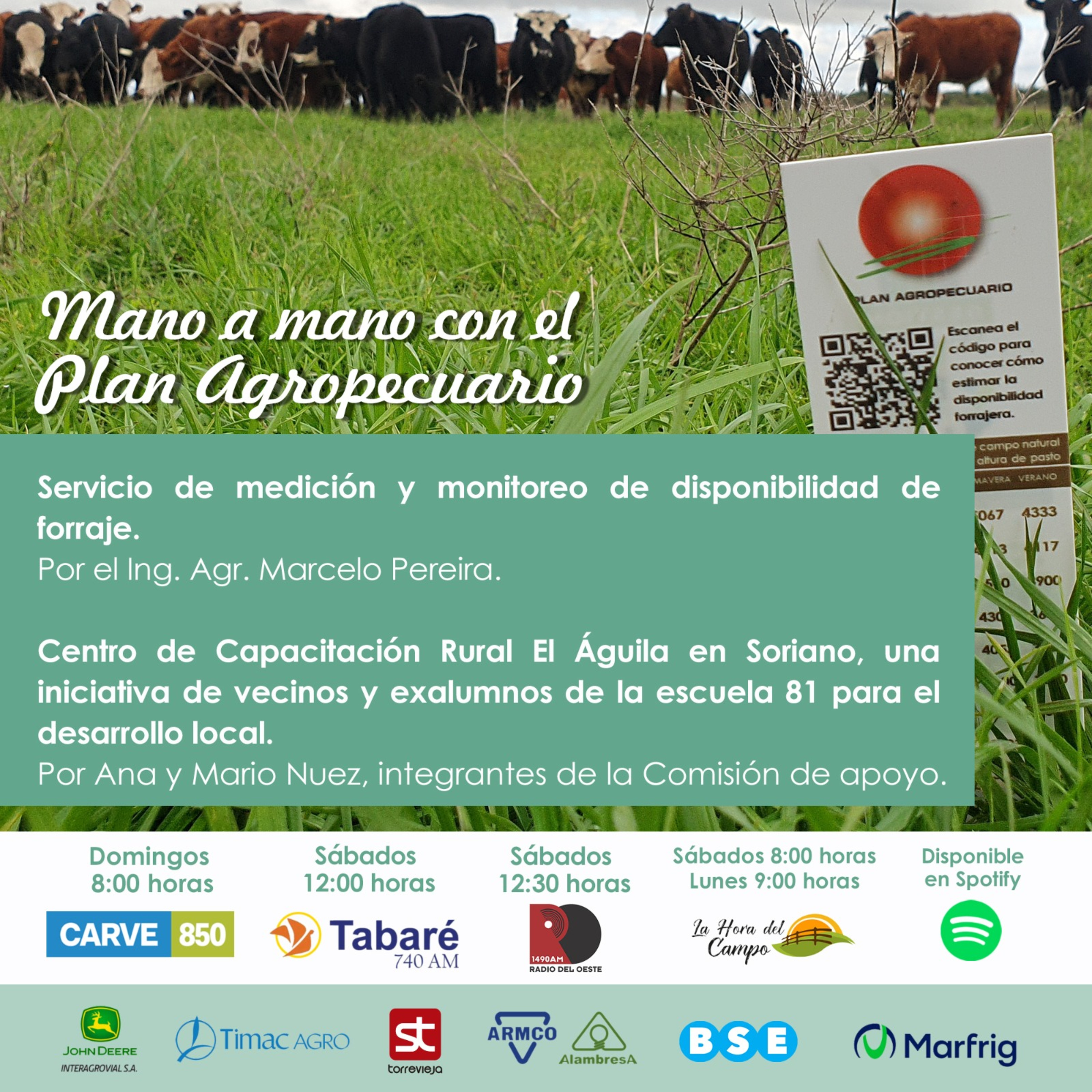 Mano a Mano con el Plan Agropecuario