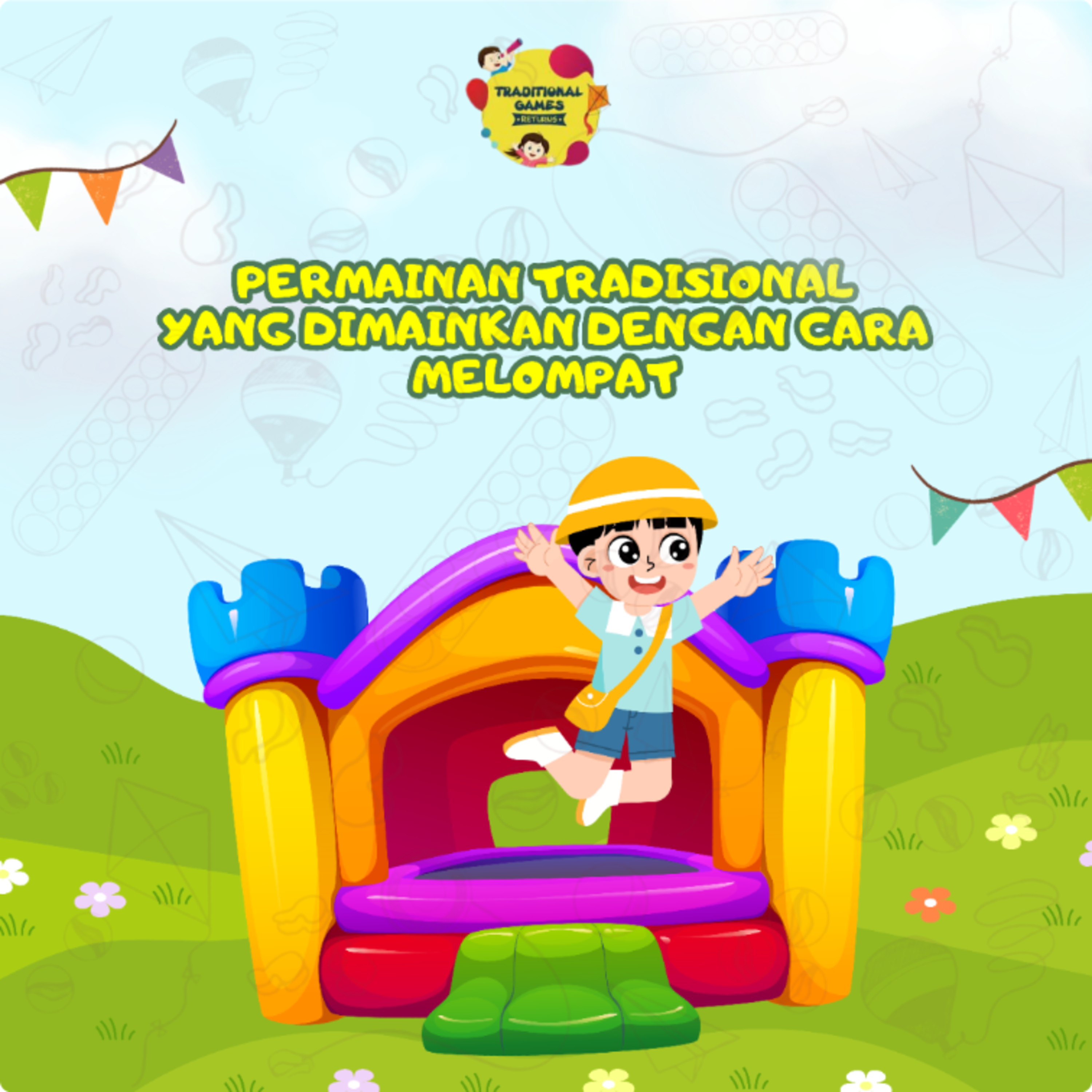 132. Permainan Tradisional yang Dimainkan dengan Cara Melompat! episode artwork