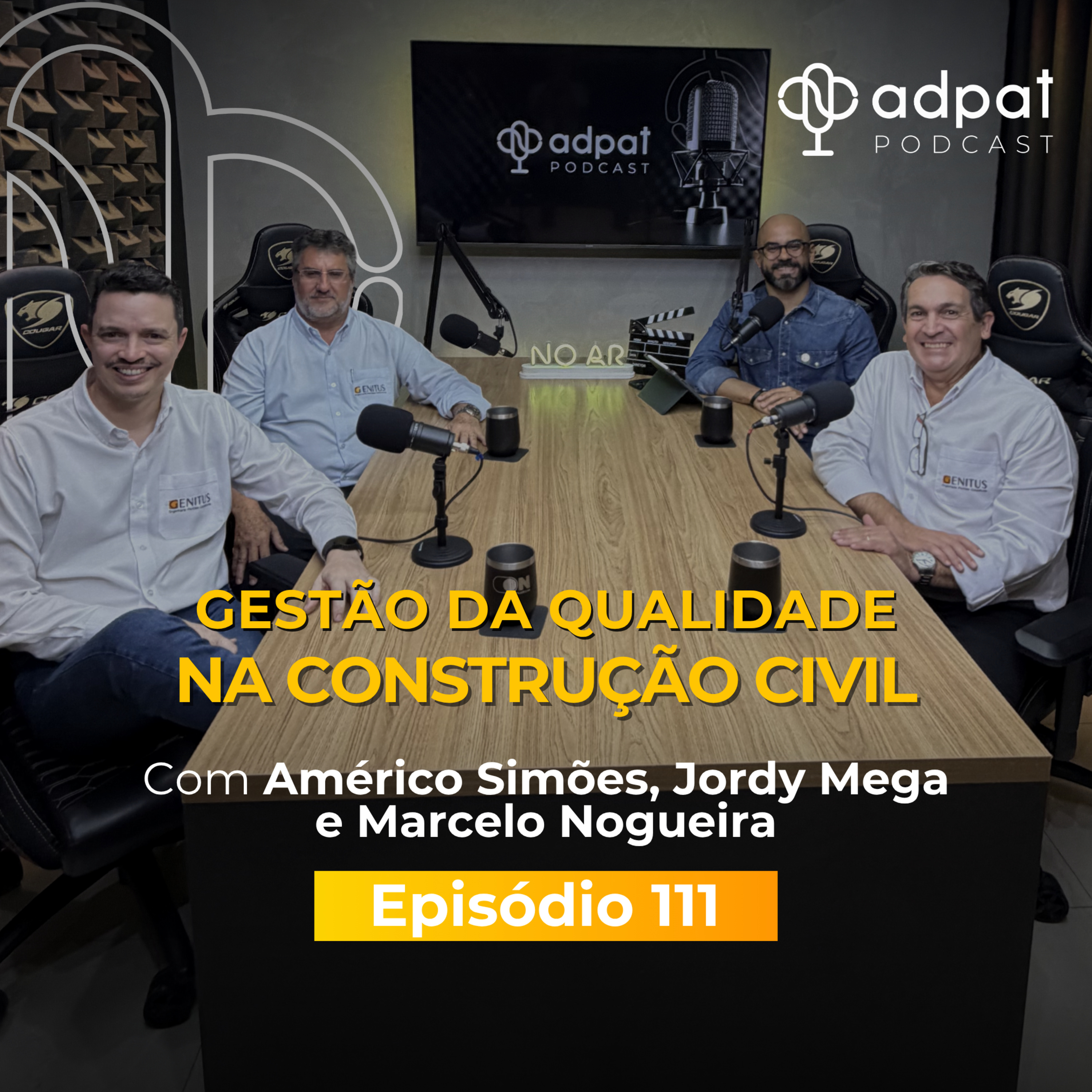 Gestão da Qualidade na Construção Civil | Adpat Podcast #111 episode artwork