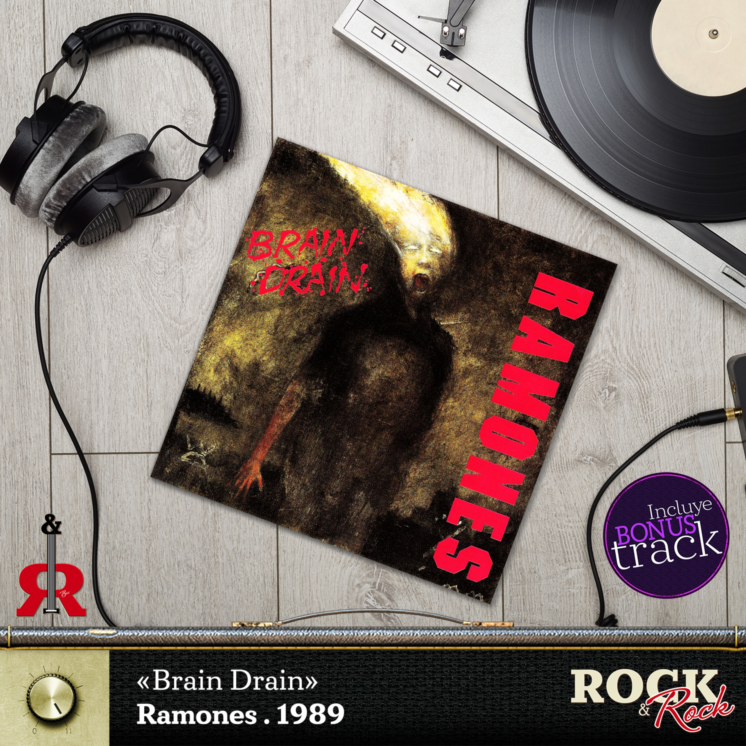 93º Episodio: «Brain Drain» inmortaliza una época complicada de "The Ramones" episode artwork