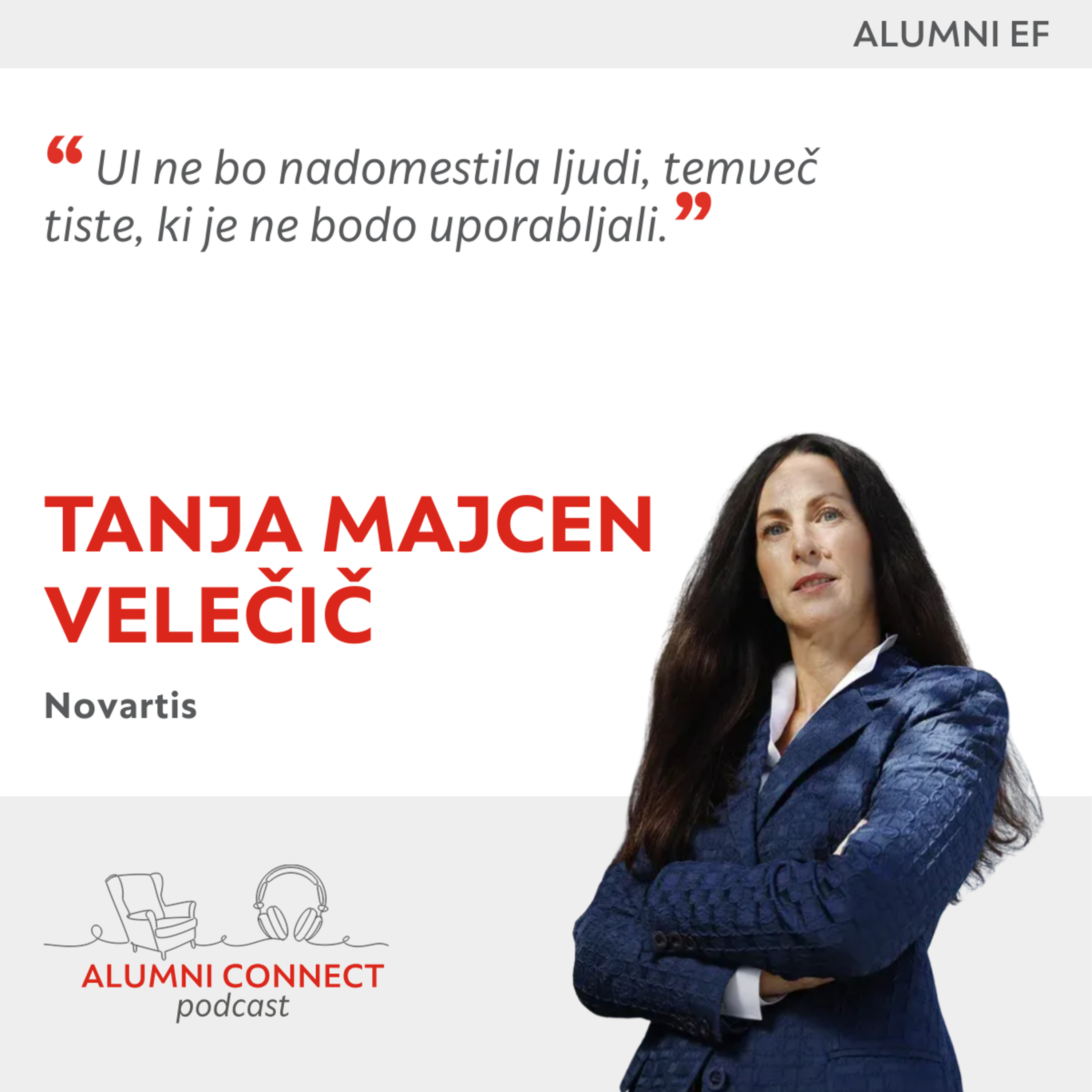 #80 Tanja Majcen Velečič: UI ne bo nadomestila ljudi, temveč tiste, ki je ne bodo uporabljali