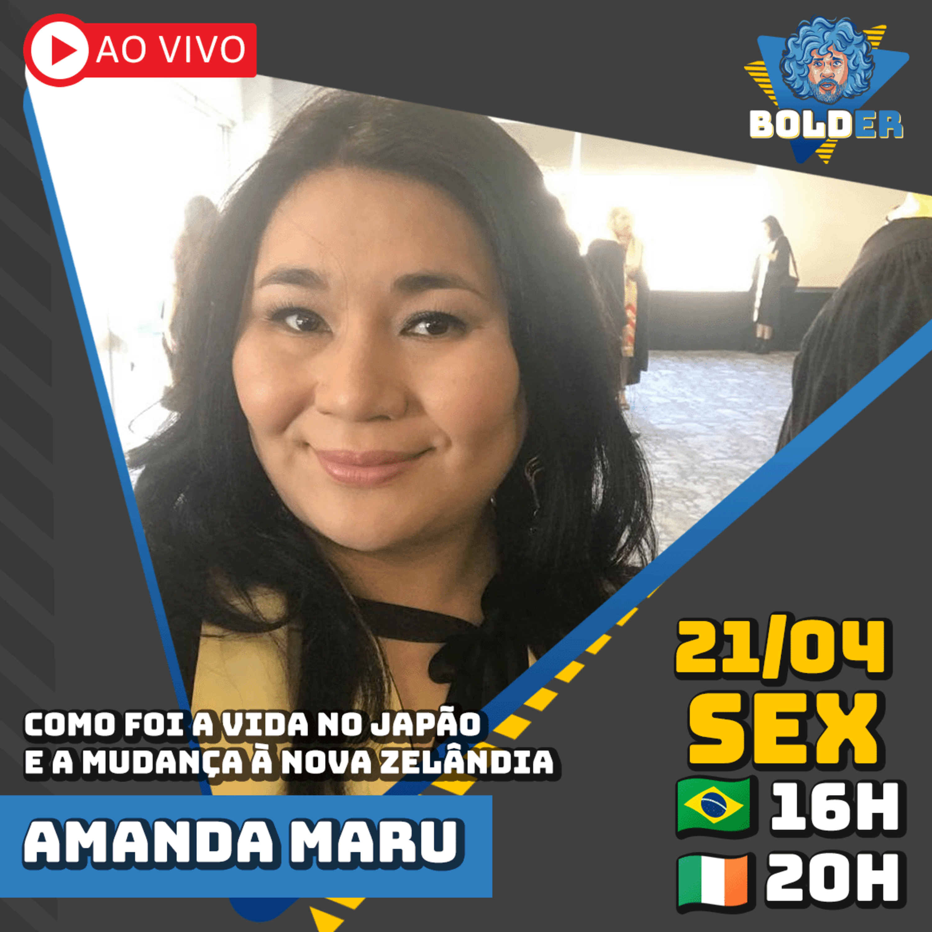 DA VIDA NO JAPÃO À NOVA ZELÂNDIA - Amanda Maru | Bolder Podcast 226 episode artwork