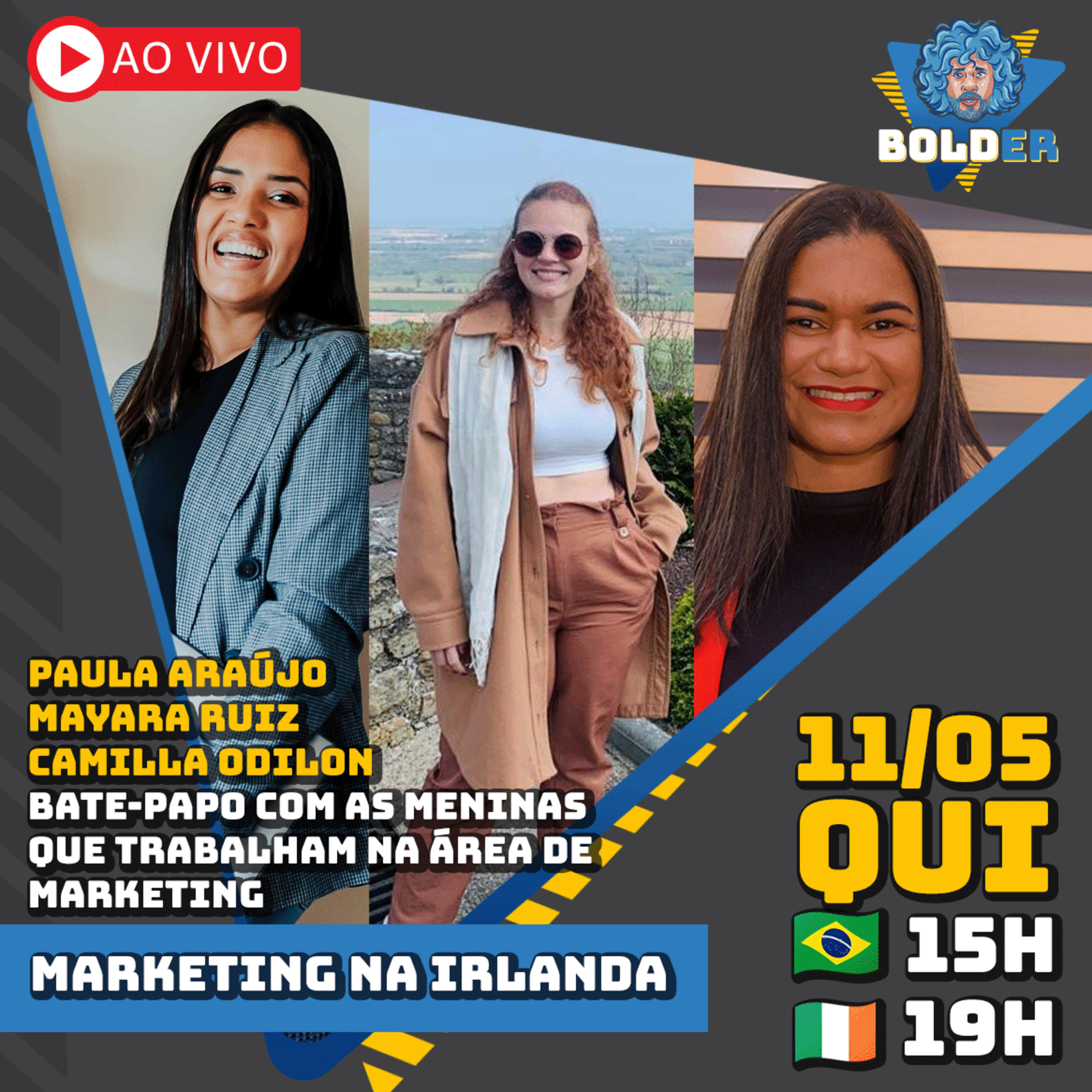 COMO TRABALHAR EM MARKETING NA IRLANDA | Bolder Podcast 234 episode artwork