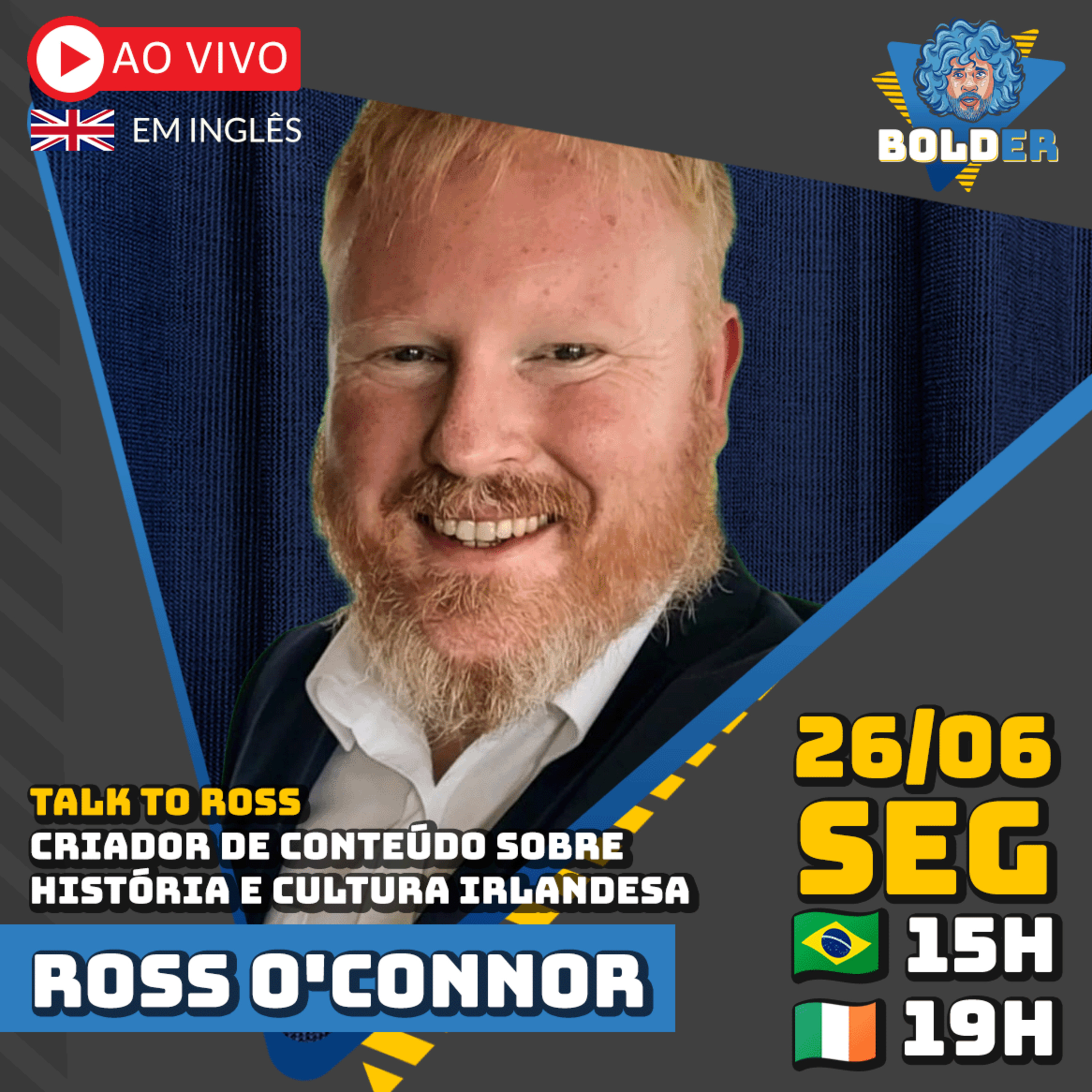 ALL ABOUT IRELAND - Ross O'Connor (Talk To Ross) | Bolder Podcast 249 episode artwork