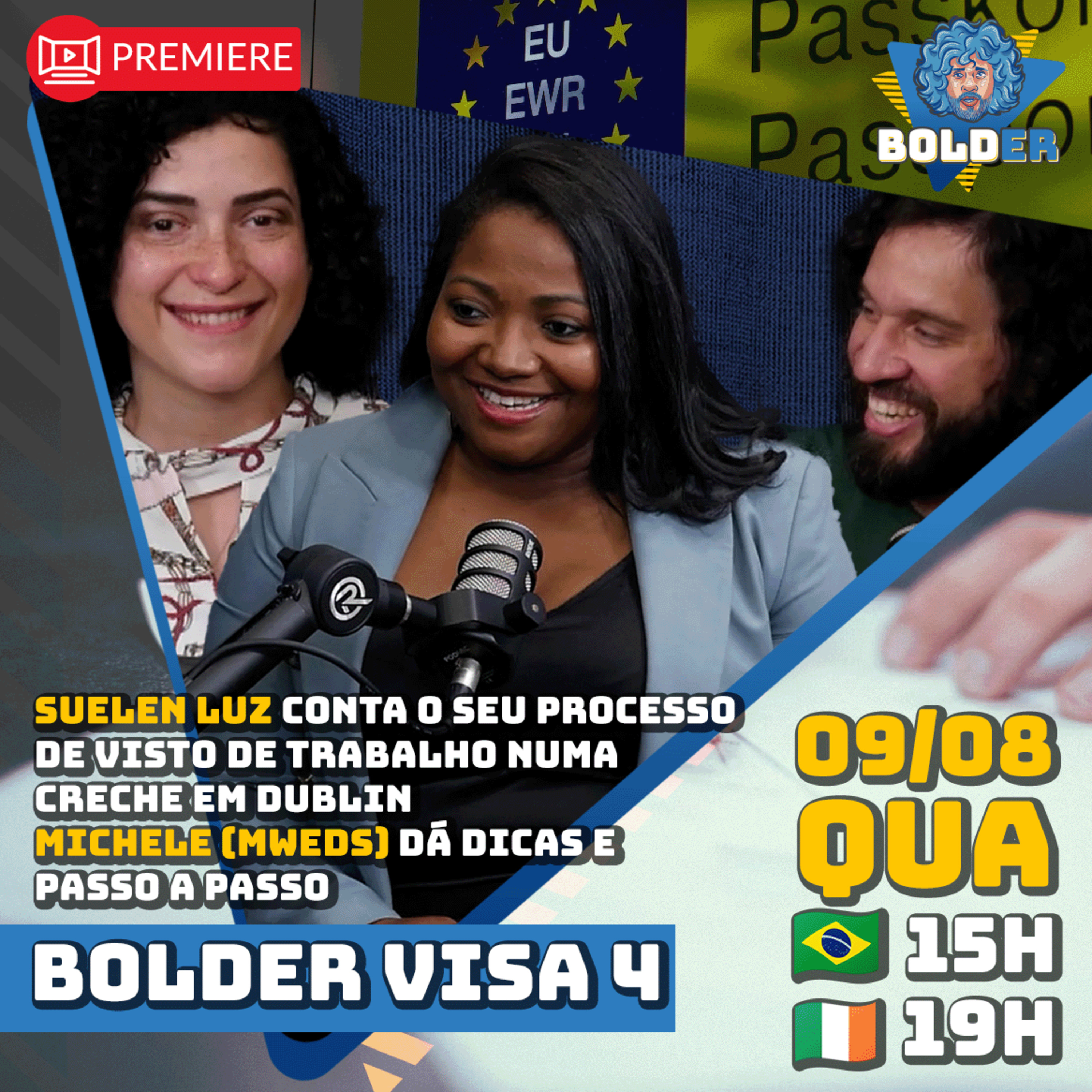 CONSEGUI O VISTO DE TRABALHO EM CRECHE DA IRLANDA | Bolder Visa 4 episode artwork