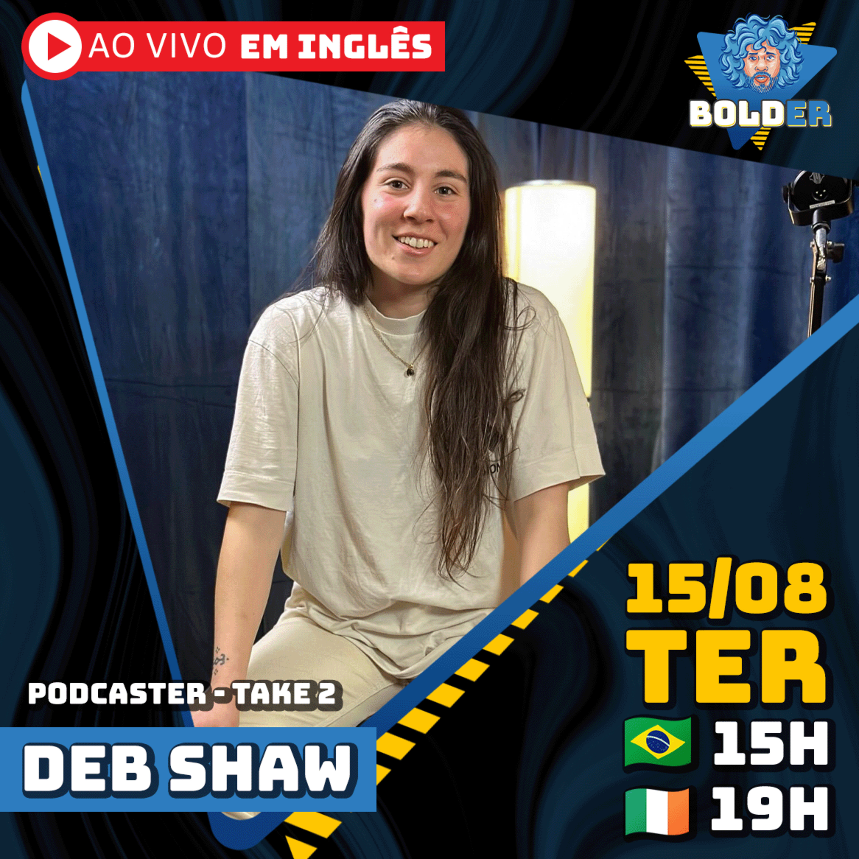 PODCAST HOST FROM MALTA TO IRELAND - Deb Shaw | Bolder Podcast 267 episode artwork