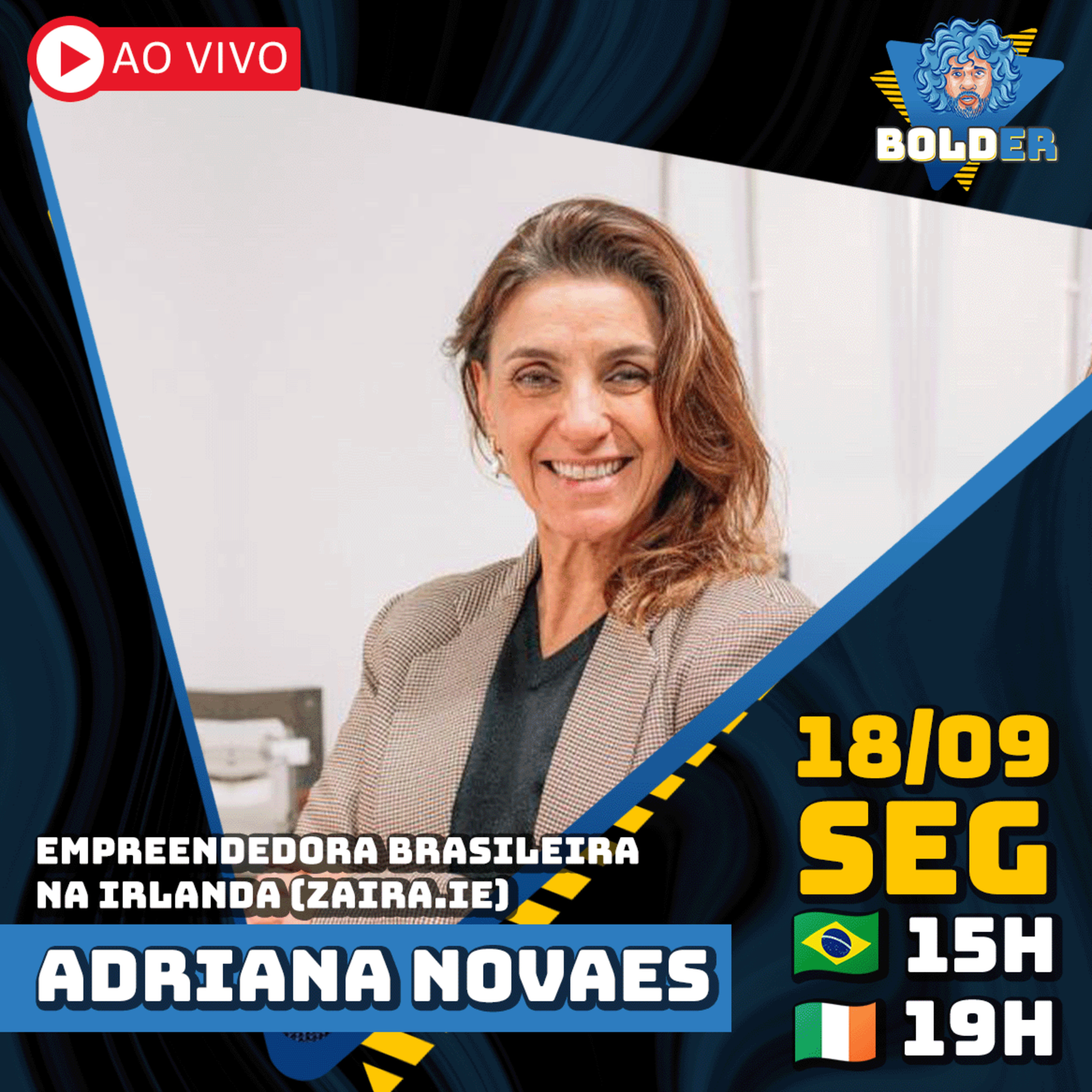 COMO É TER UM RESTAURANTE DE DELIVERY NA IRLANDA - Adriana Cocenza Novaes | Bolder Podcast 275 episode artwork