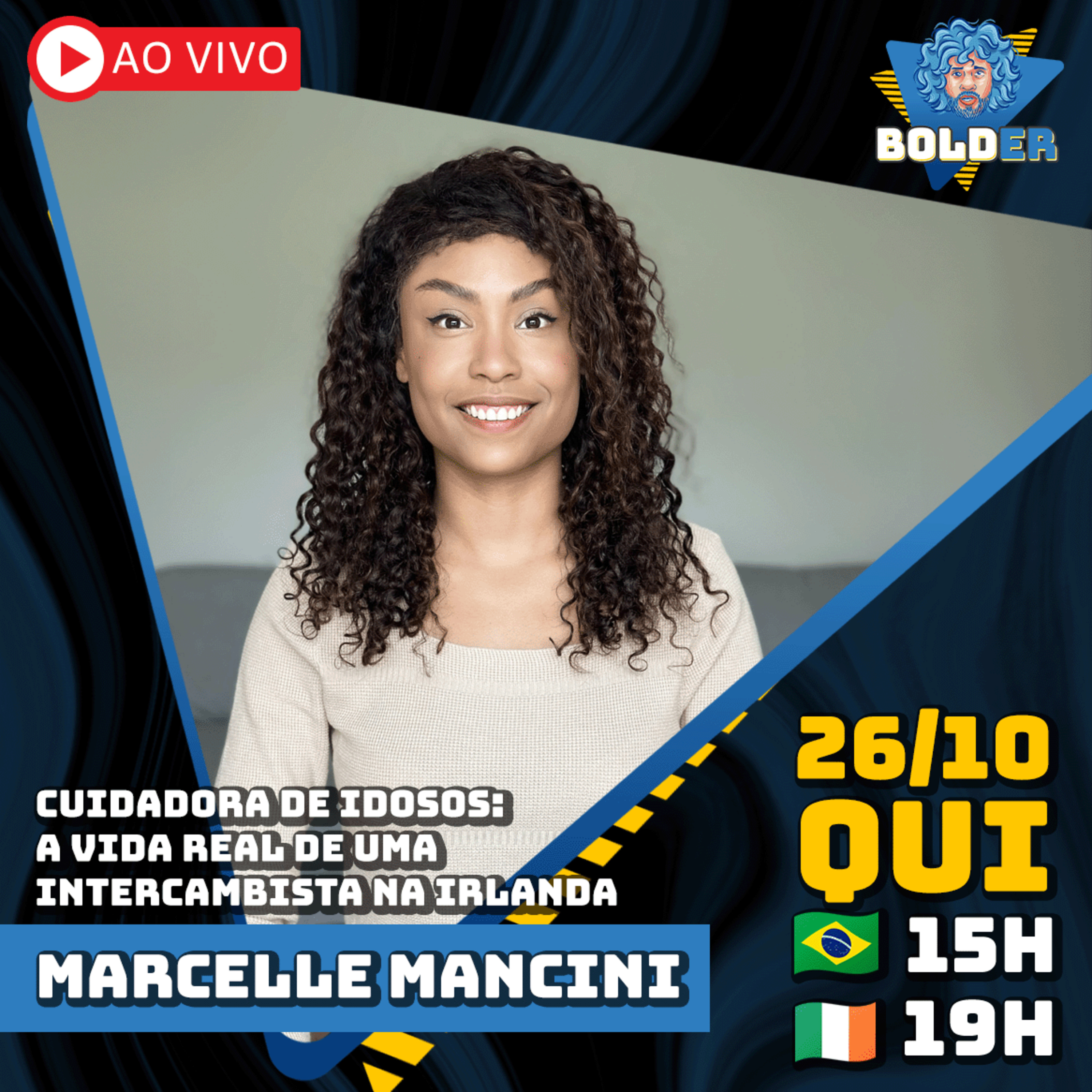DA VIDA HUMILDE AO INTERCÂMBIO NA IRLANDA - Marcelle Mancini | Bolder Podcast 286 episode artwork