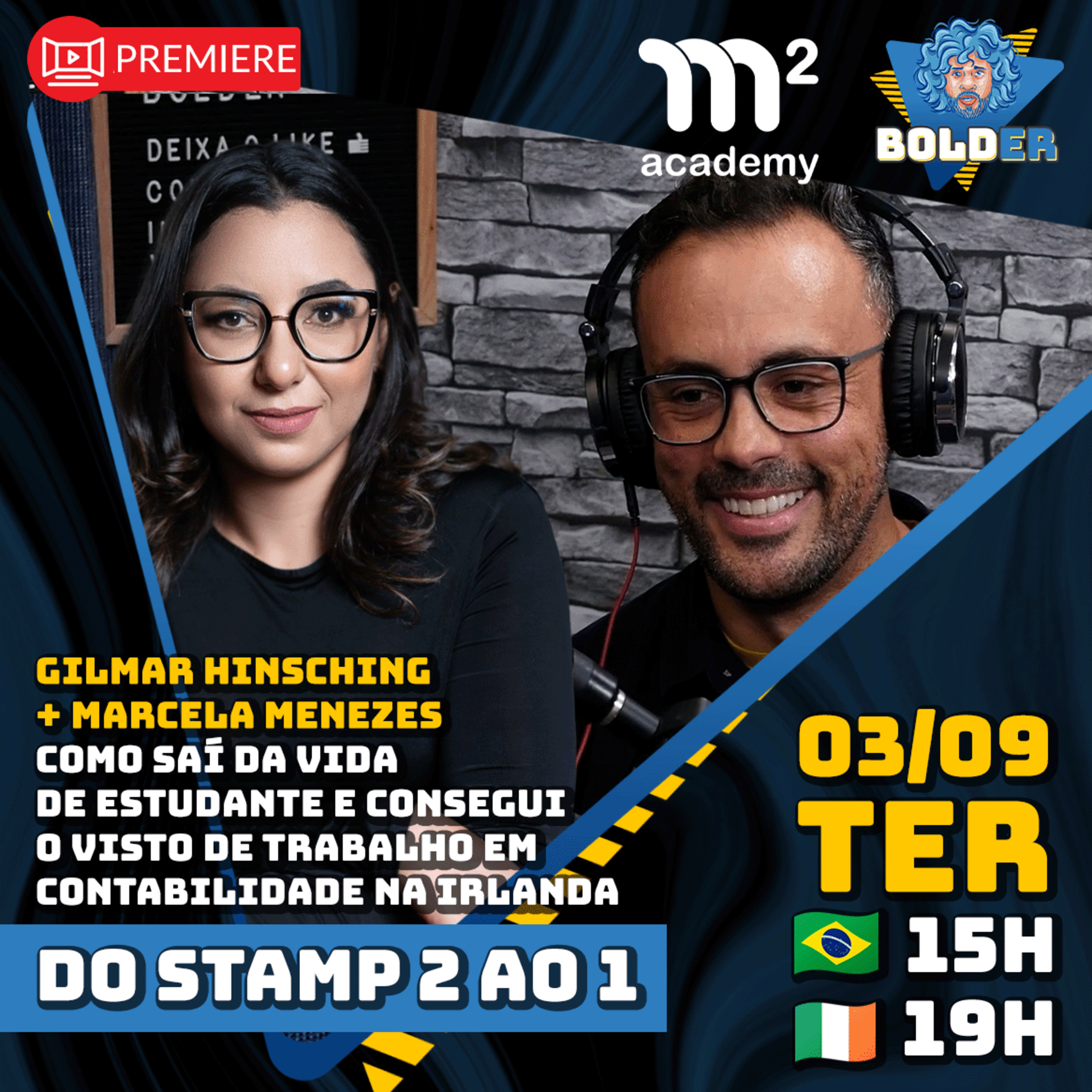 CONSEGUI VISTO DE TRABALHO EM CONTABILIDADE NA IRLANDA - Do Stamp 2 ao 1 episode artwork