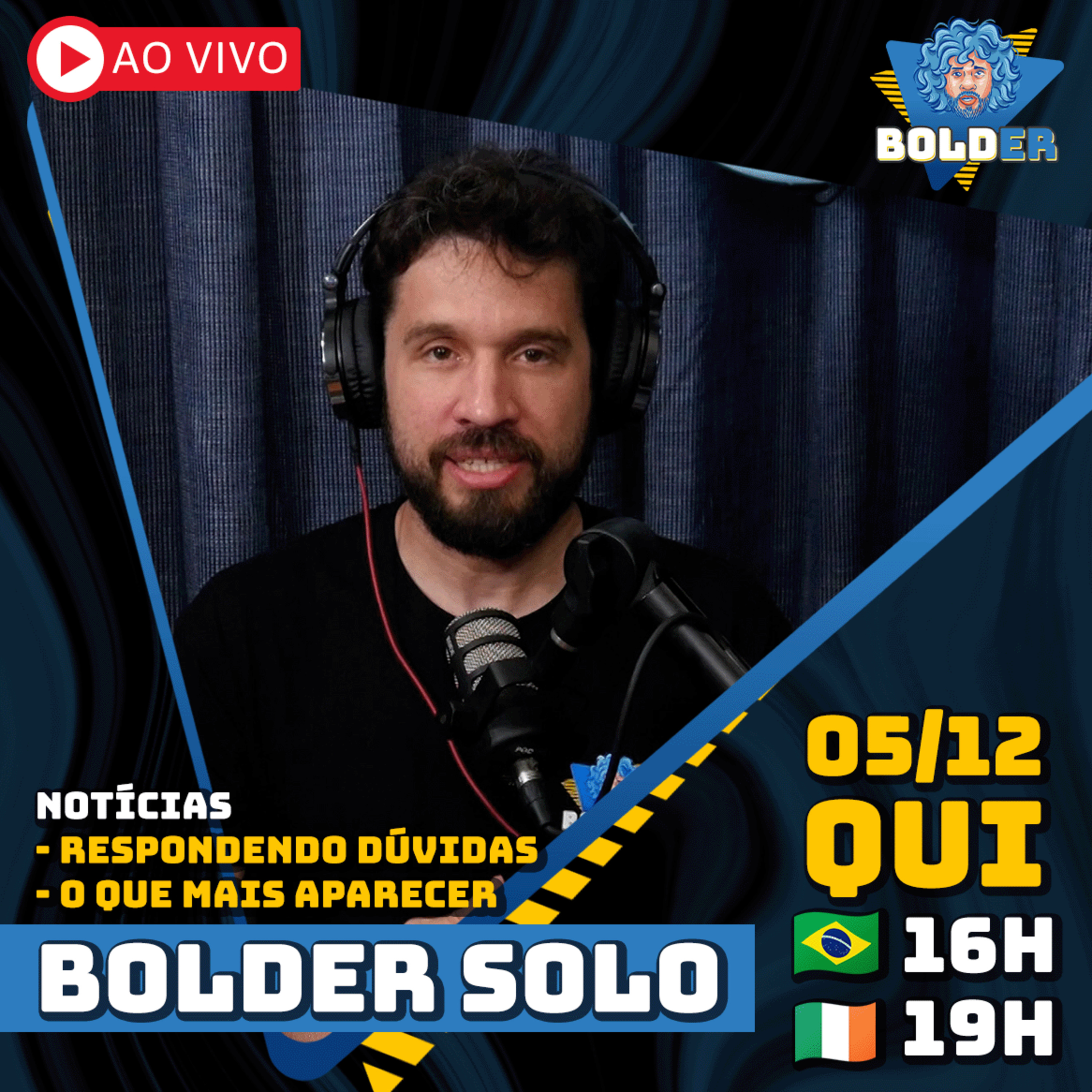 Dúvidas, Notícias e Tretas na Irlanda | Bolder Podcast 386 episode artwork