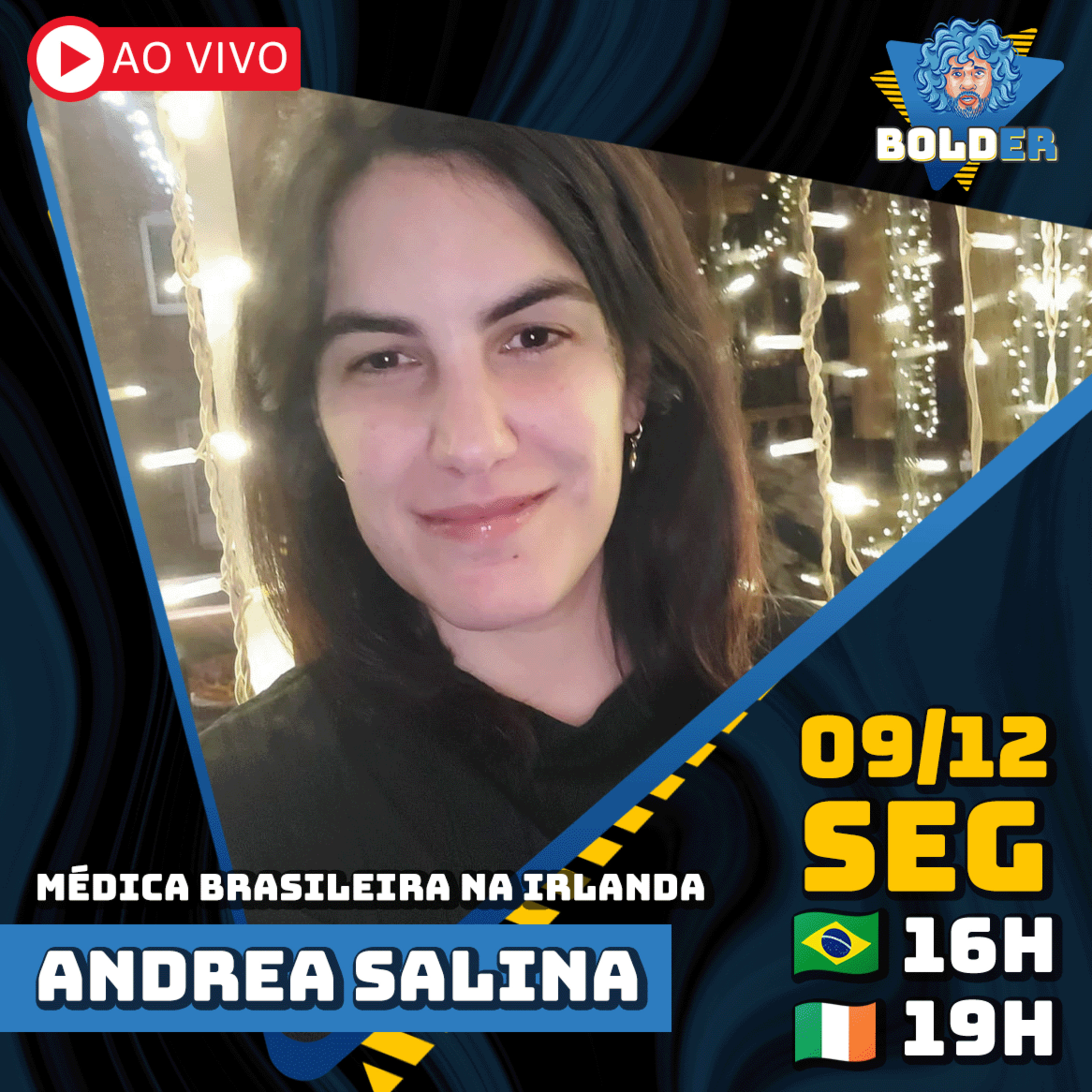 SISTEMA DE SAÚDE NA IRLANDA - Andrea Saline | Bolder Podcast 387 episode artwork