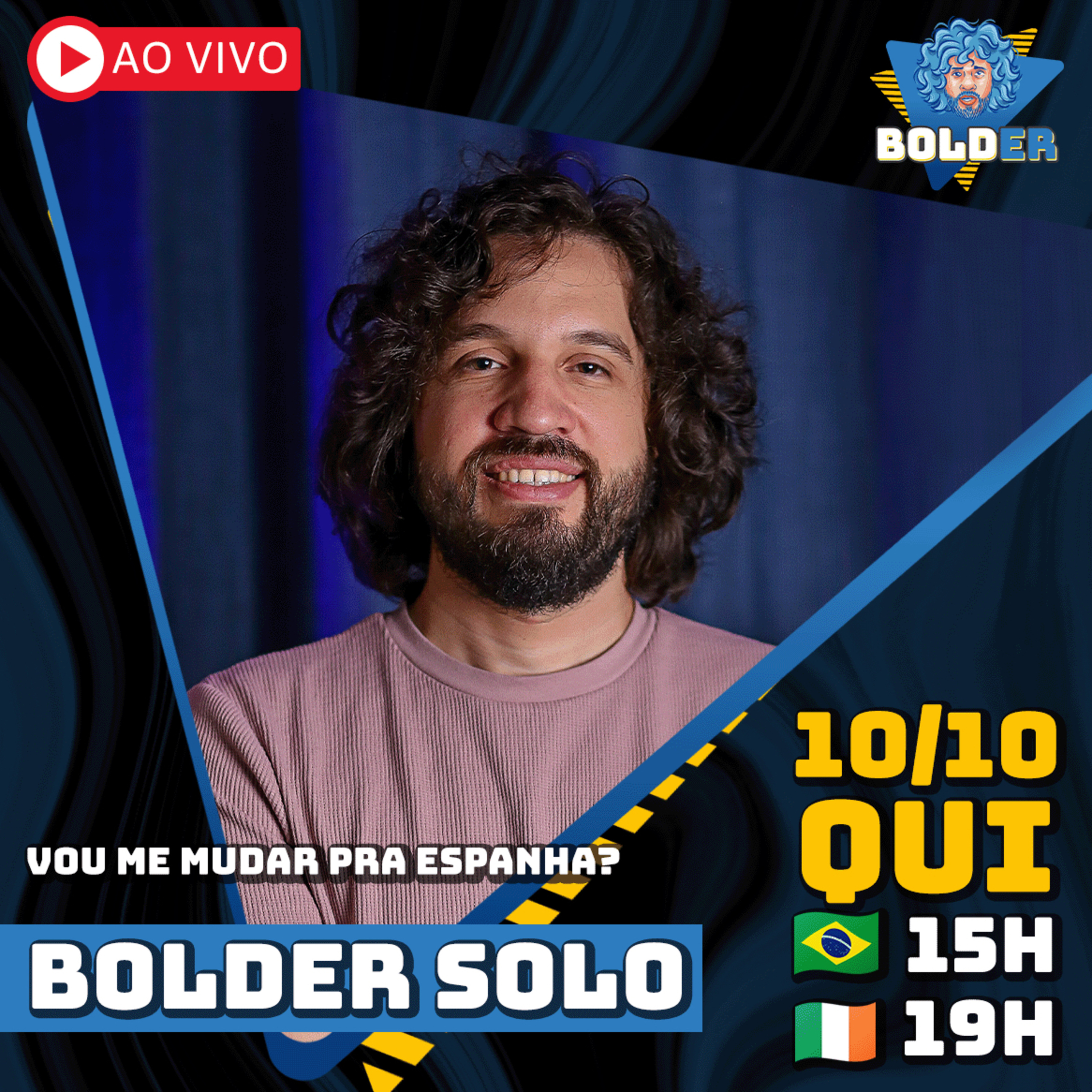 COMENTANDO VIAGEM A ESPANHA E OUTRAS TRETAS NA IRLANDA | Bolder Podcast 370 episode artwork