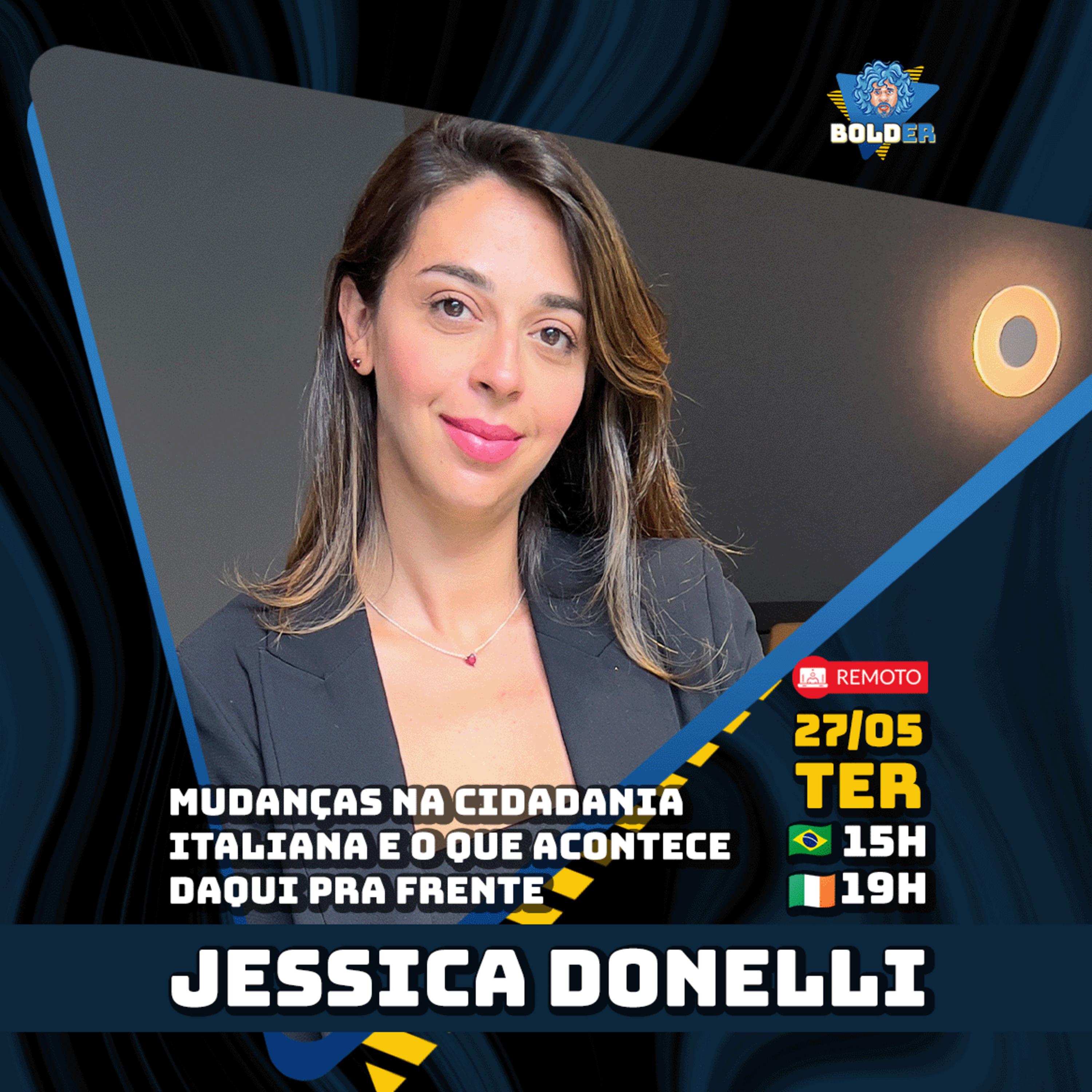 ⚠️ CONFIRMADO: Alterações na Cidadania Italiana - Jessica Donelli | Bolder Podcast 433 episode artwork