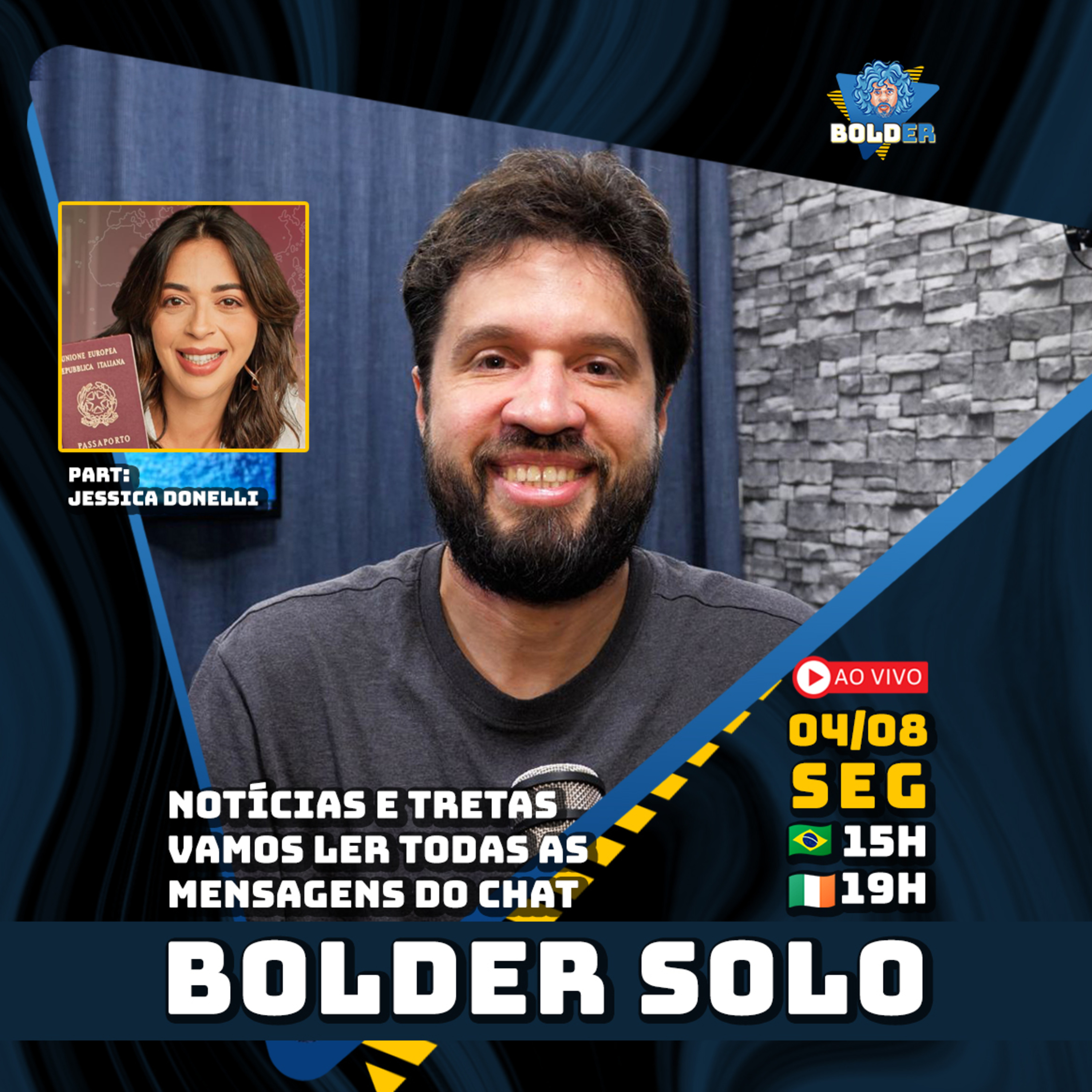 NOTÍCIAS E TRETAS DA IRLANDA - Bolder Solo | Bolder Podcast 453 episode artwork
