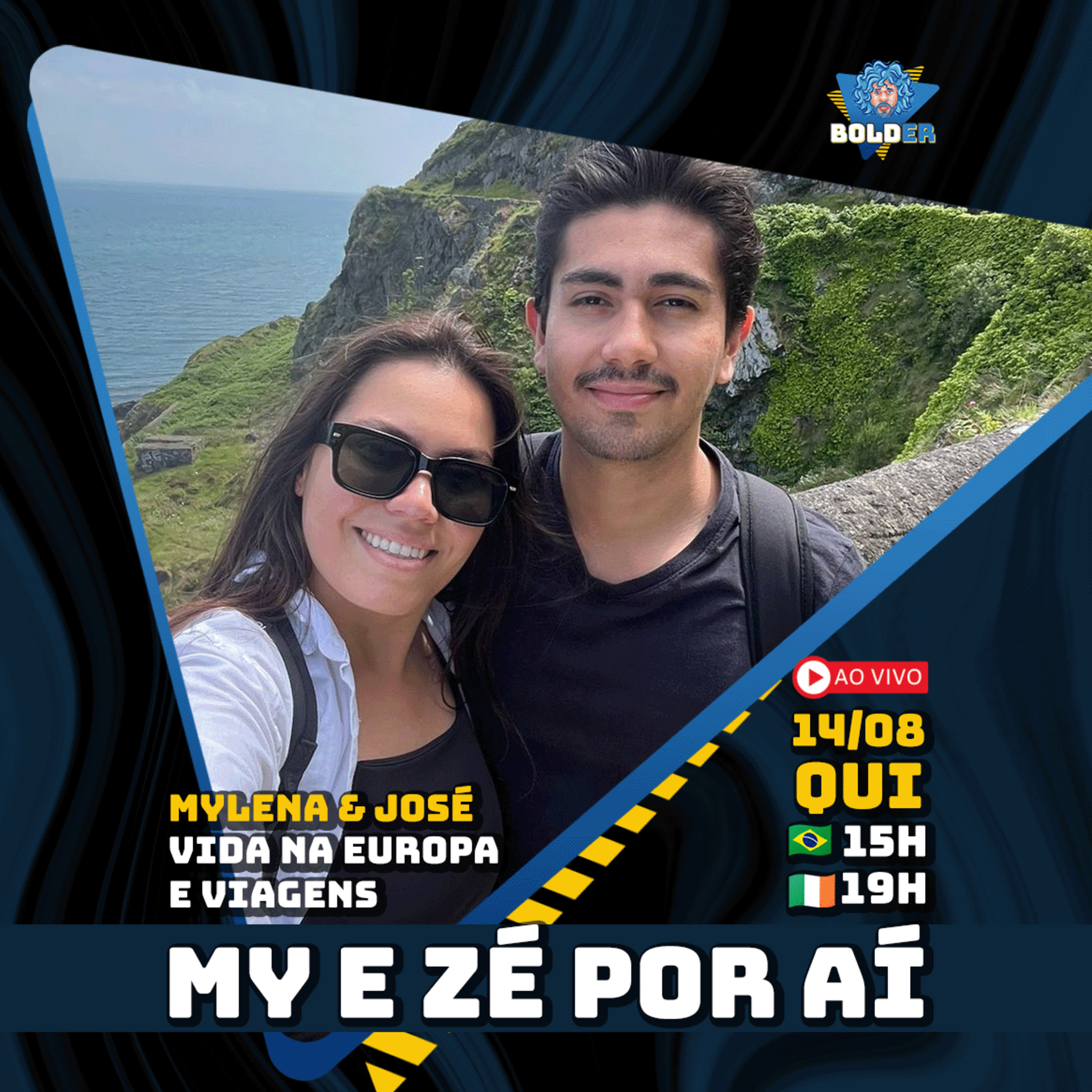 DO VOLUNTARIADO NA ITÁLIA À VIDA NA IRLANDA - My e Zé Por Aí | Bolder Podcast 457 episode artwork