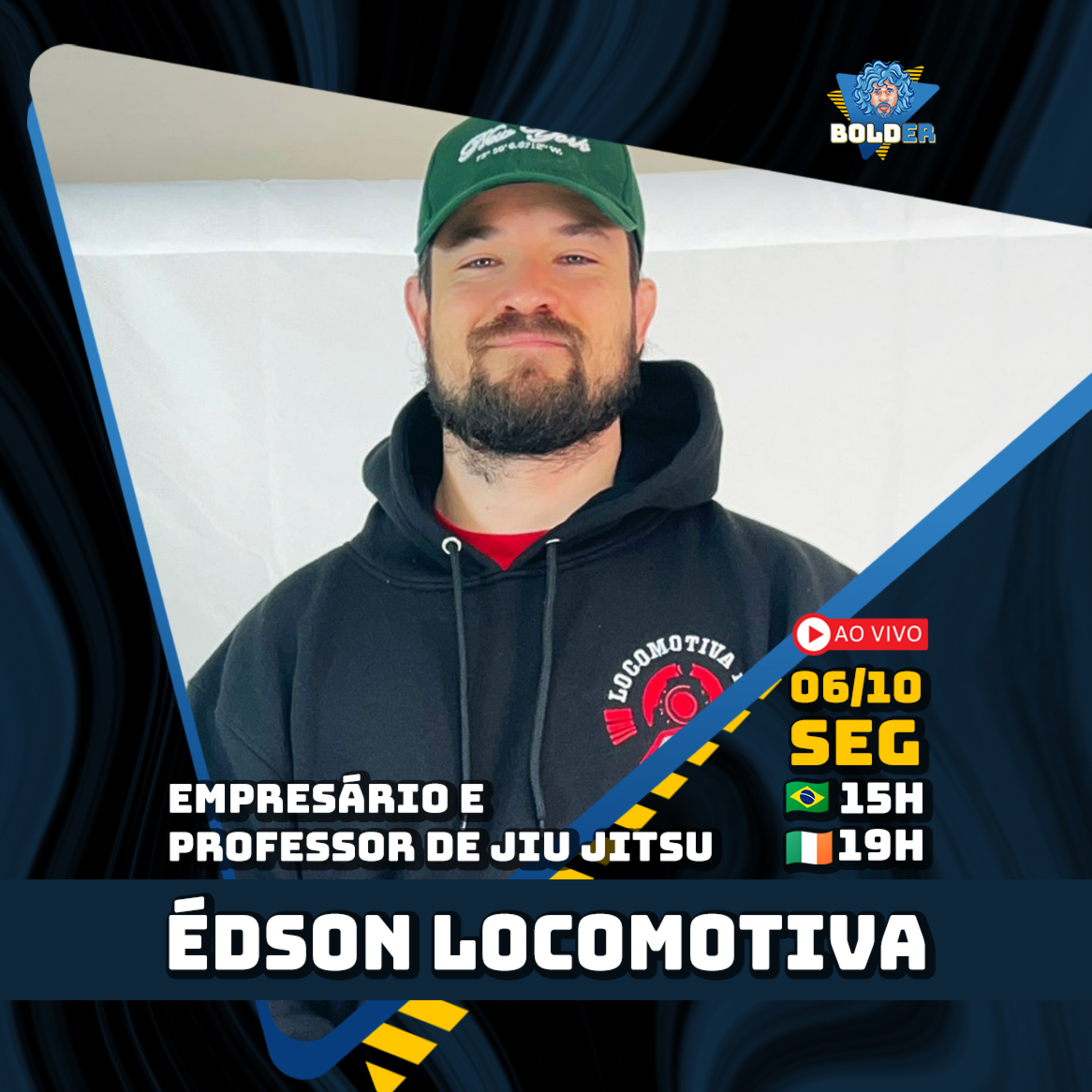 PROFESSOR DE JIU JITSU E EMPRESÁRIO NA IRLANDA - Édson Locomotiva | Bolder Podcast 473 episode artwork
