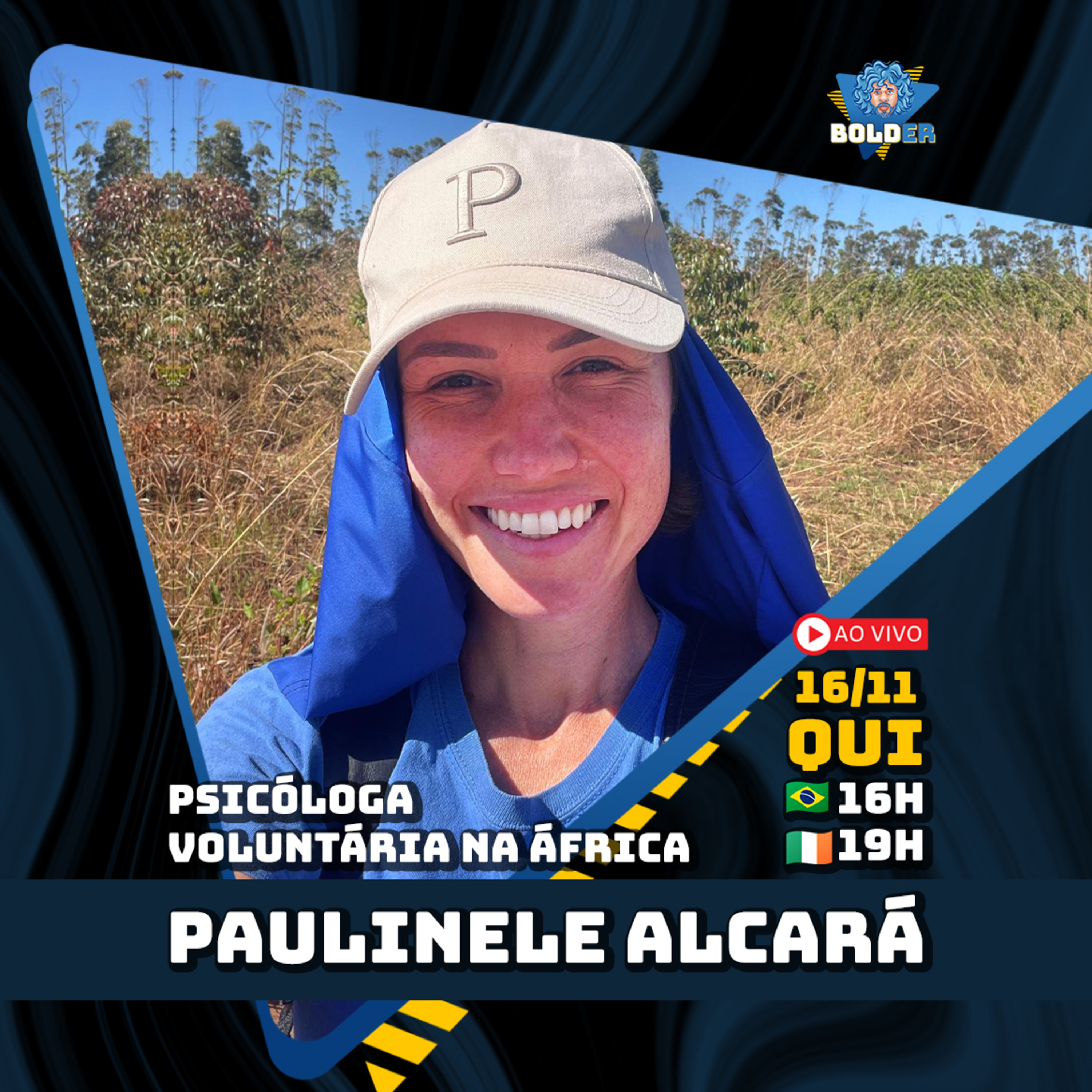 COMO É FAZER VOLUNTARIADO NA ÁFRICA - Paulinele Alcará | Bolder Podcast 484 episode artwork
