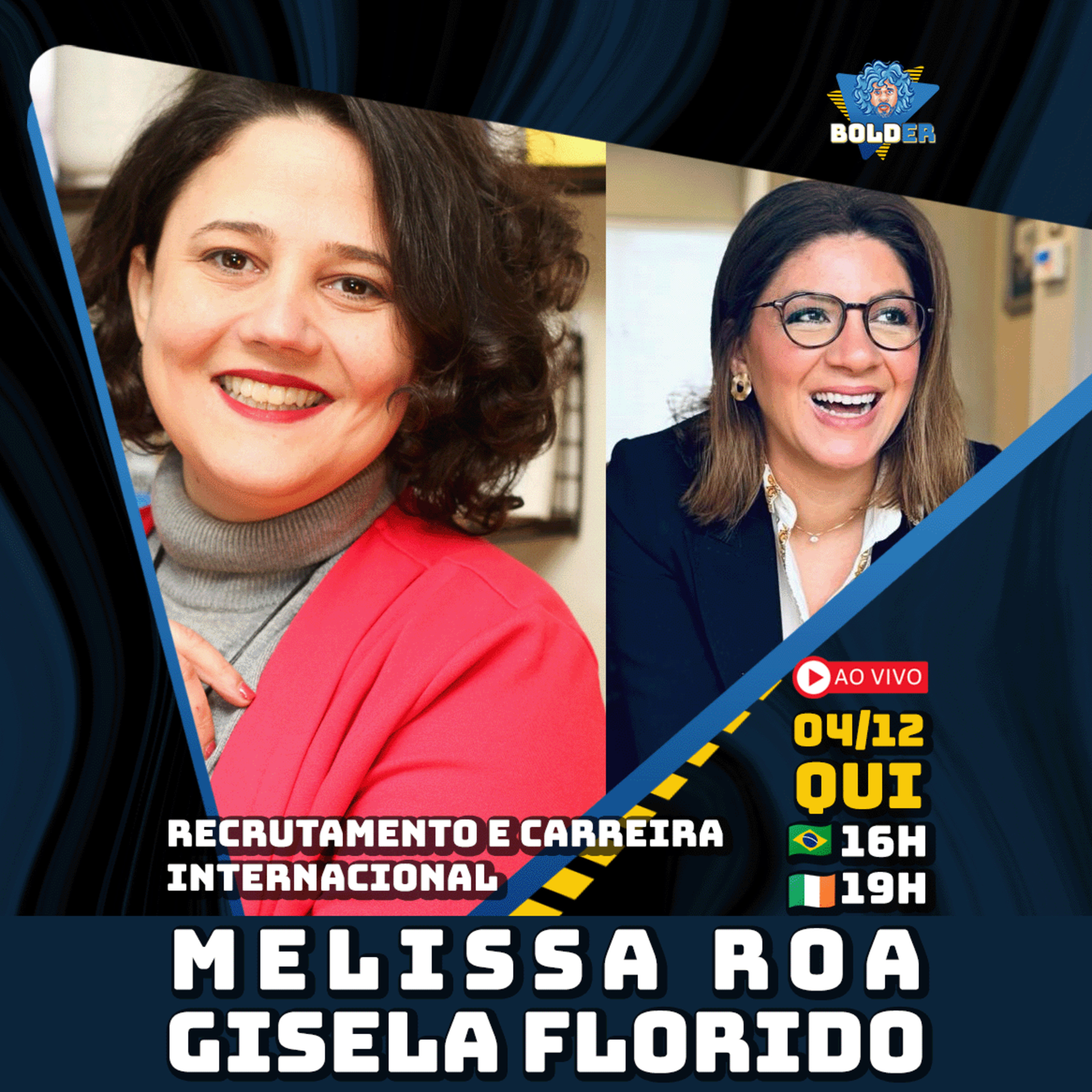 ESPECIALISTAS ANALISAM LINKEDINS AO VIVO - Gisela Florido e Melissa Roa | Bolder Podcast 488