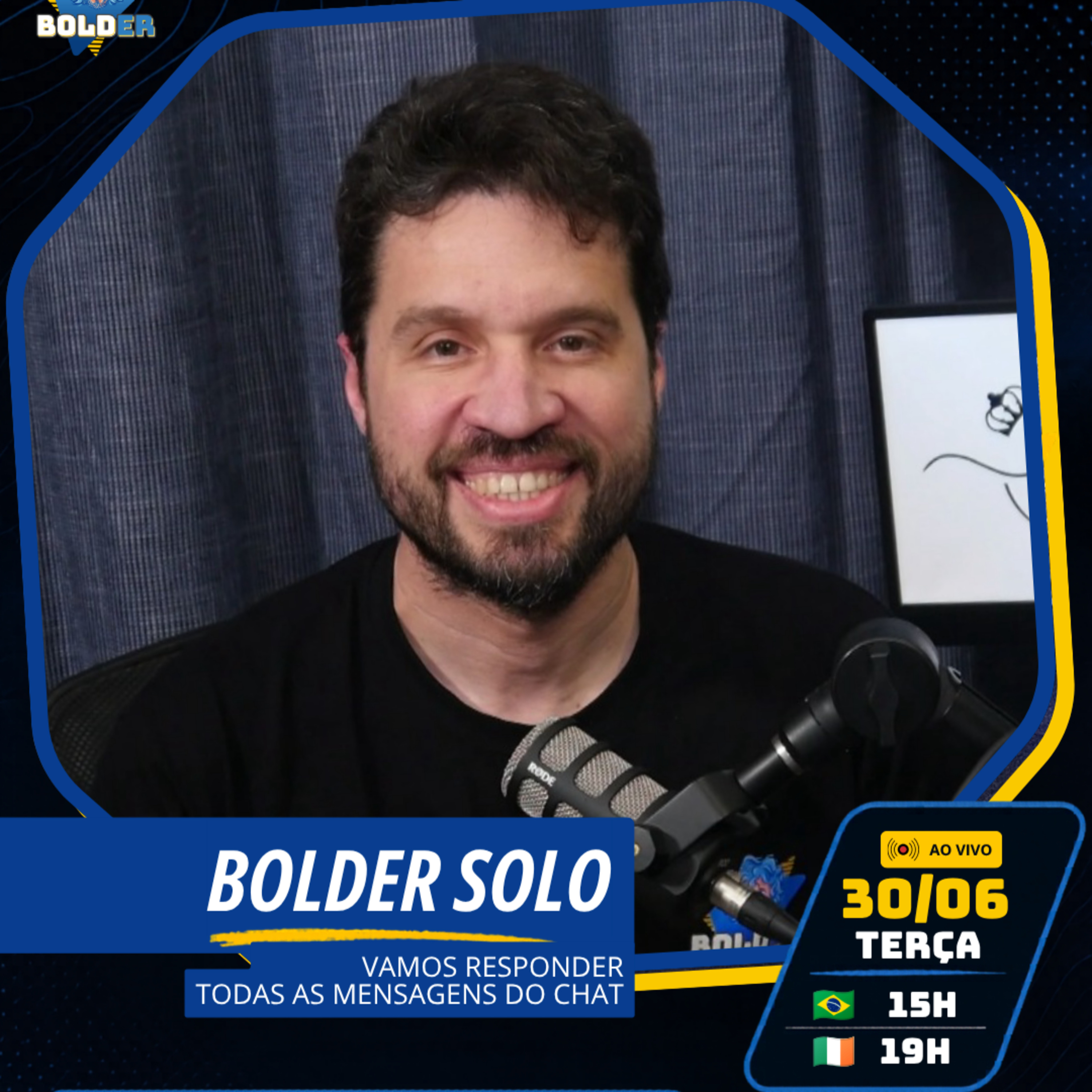 NOTÍCIAS E TRETAS DA IRLANDA - Bolder Solo | Bolder Podcast 531 episode artwork