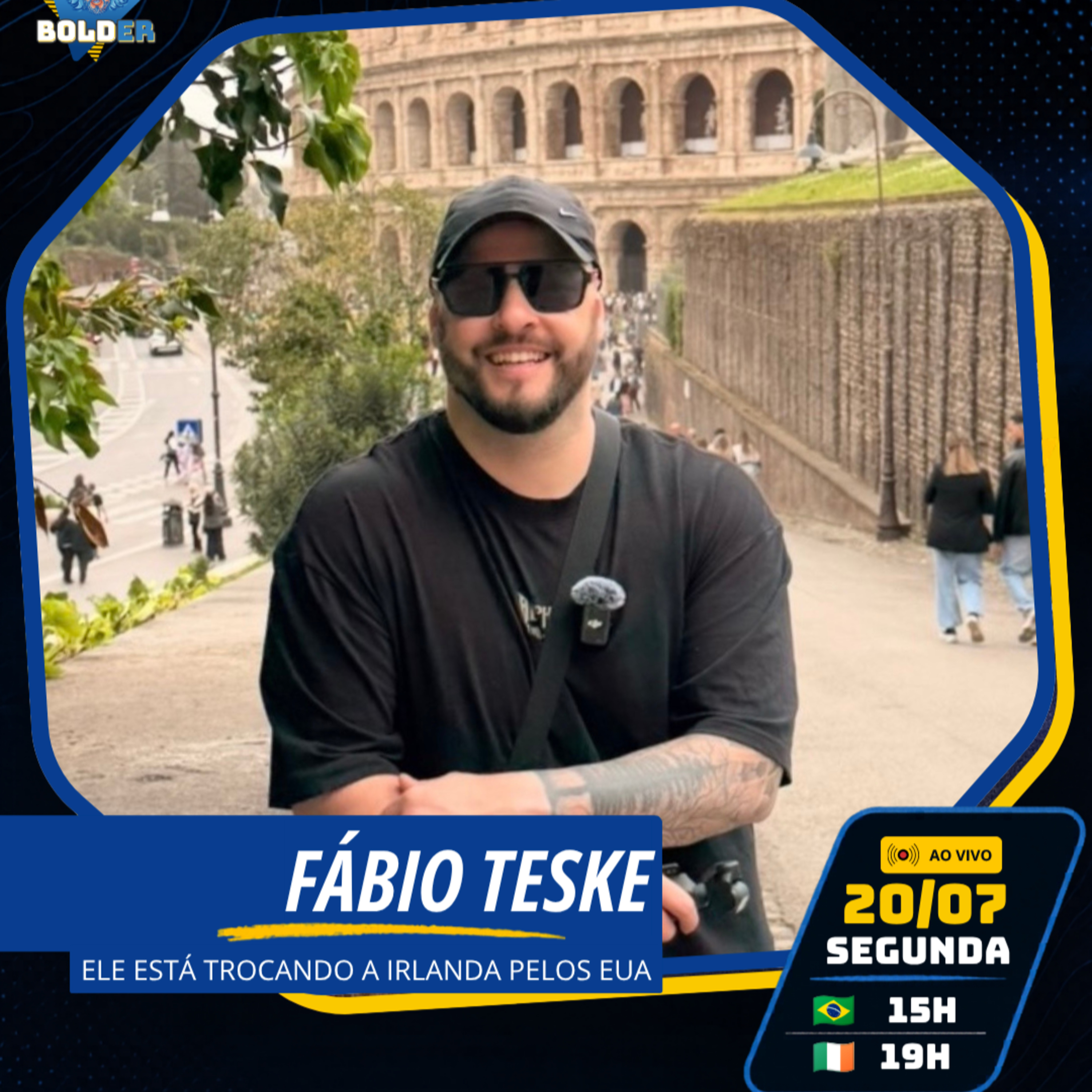 CRIADOR DE CONTEÚDO SOBRE VIDA NO EXTERIOR - Fábio Teske | Bolder Podcast 537