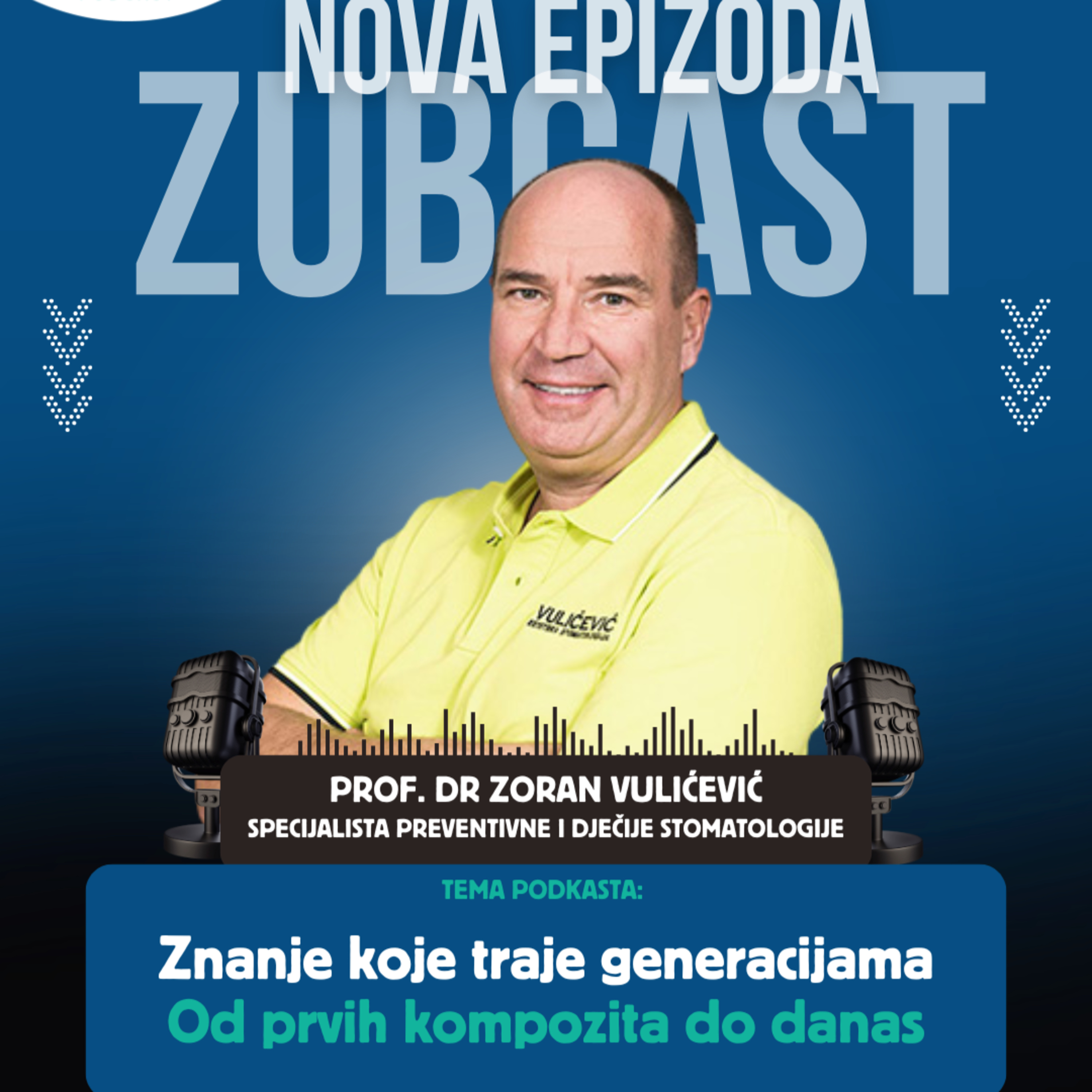  LEGENDA SRPSKE STOMATOLOGIJE - Prof. dr Zoran Vulićević | Zubcast ep. 20