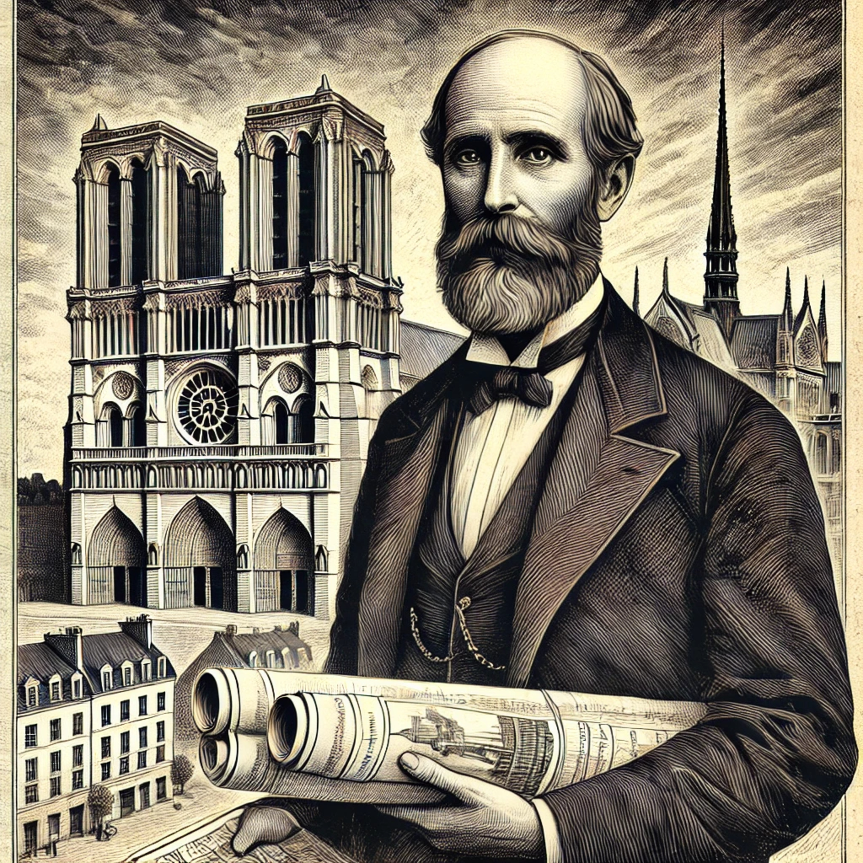 Eugène Viollet-le-Duc | Chuleando Notre-Dame