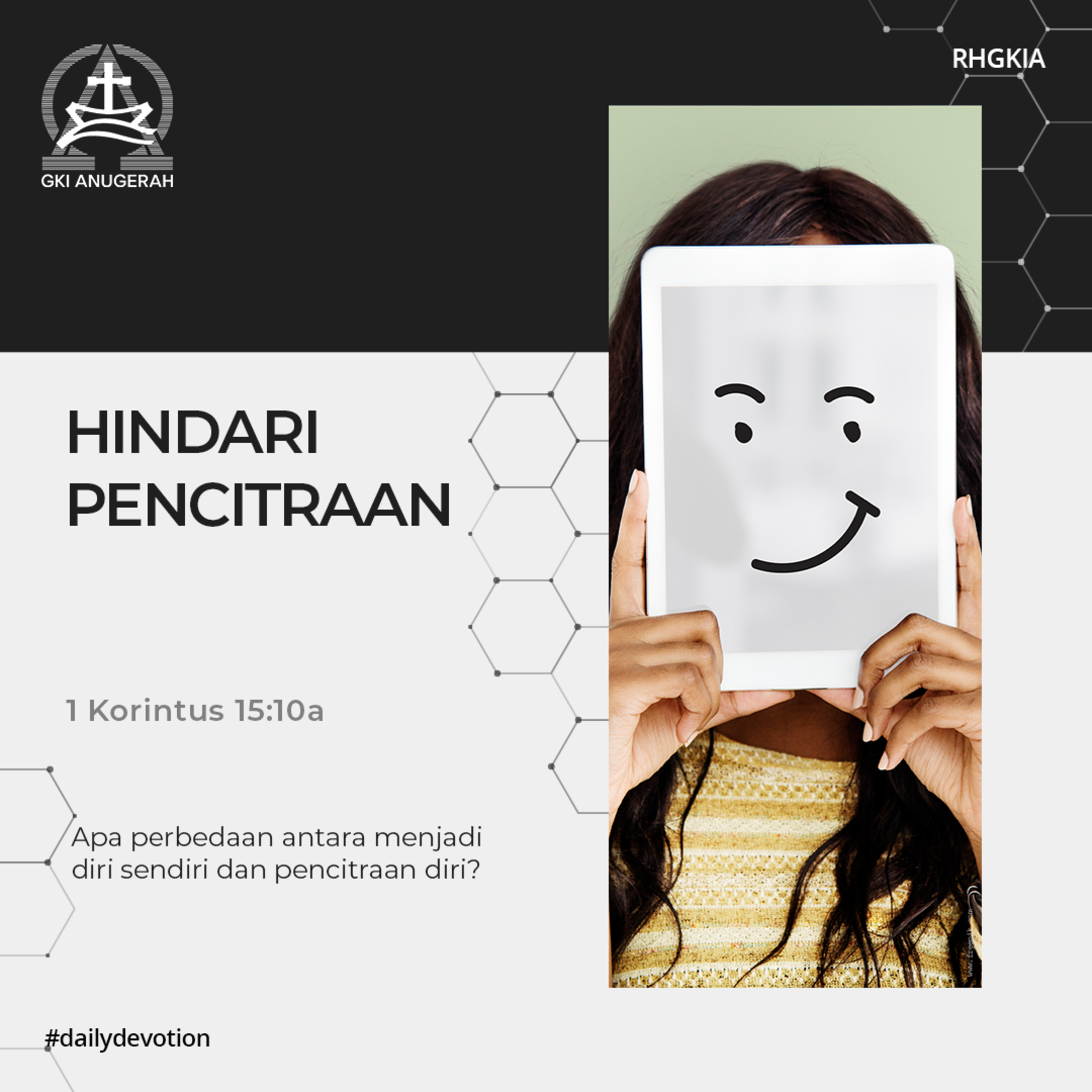 19 Juli 2023 - Hindari Pencitraan - Renungan Harian GKI Anugerah episode artwork