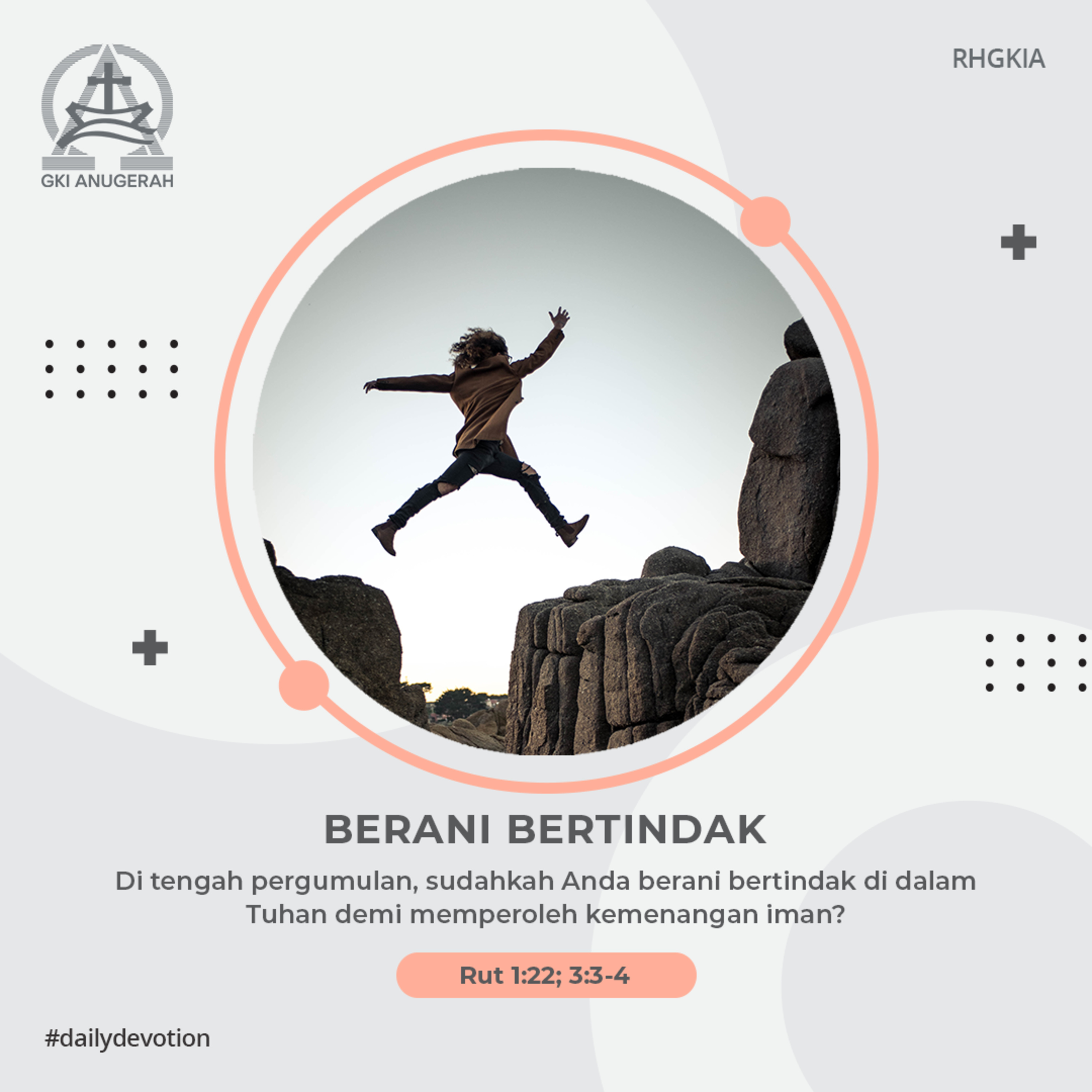 27 Juli 2023 - Berani Bertindak - Renungan Harian GKI Anugerah episode artwork