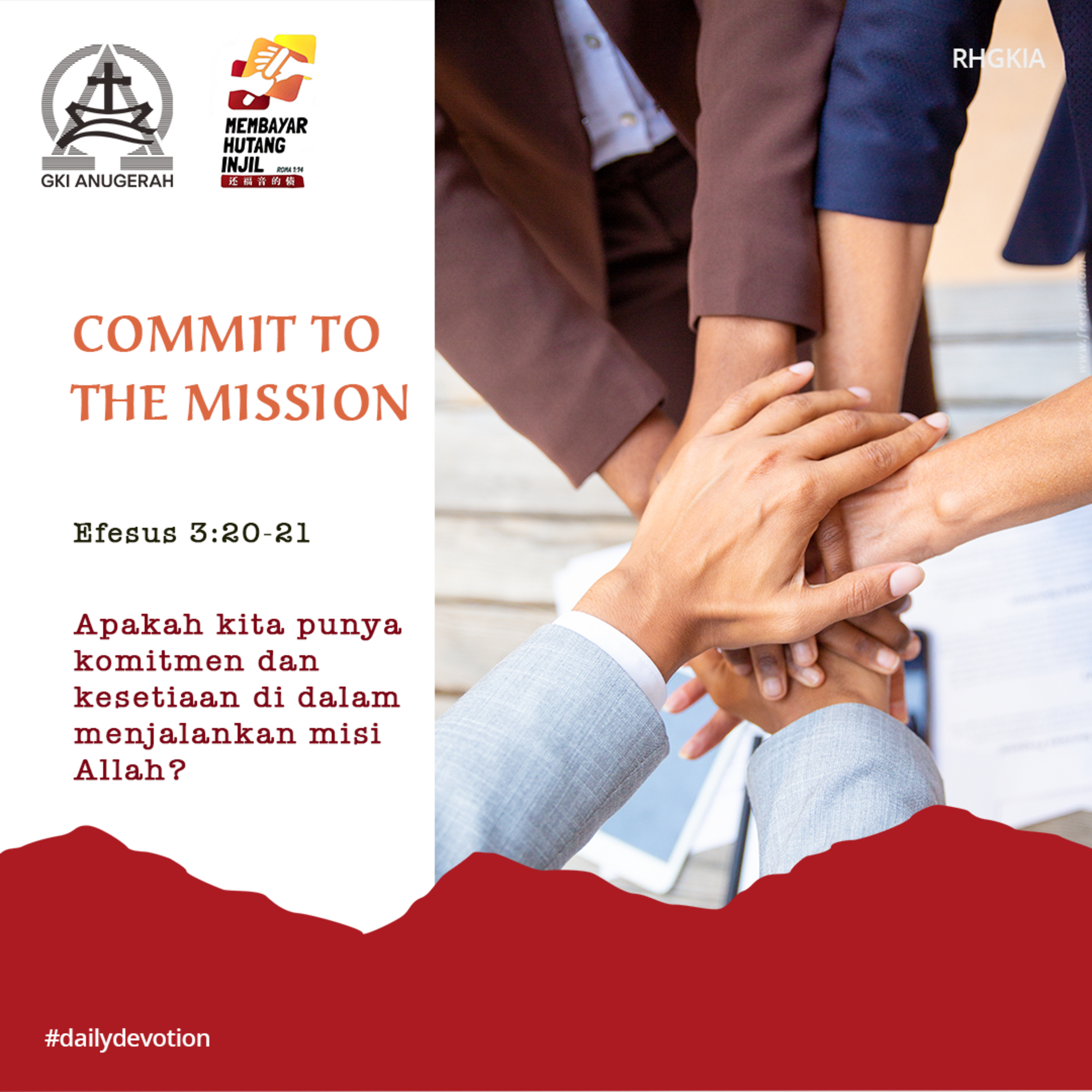 04 Agustus 2023 - Commit to The Mission - Renungan Harian GKI Anugerah episode artwork