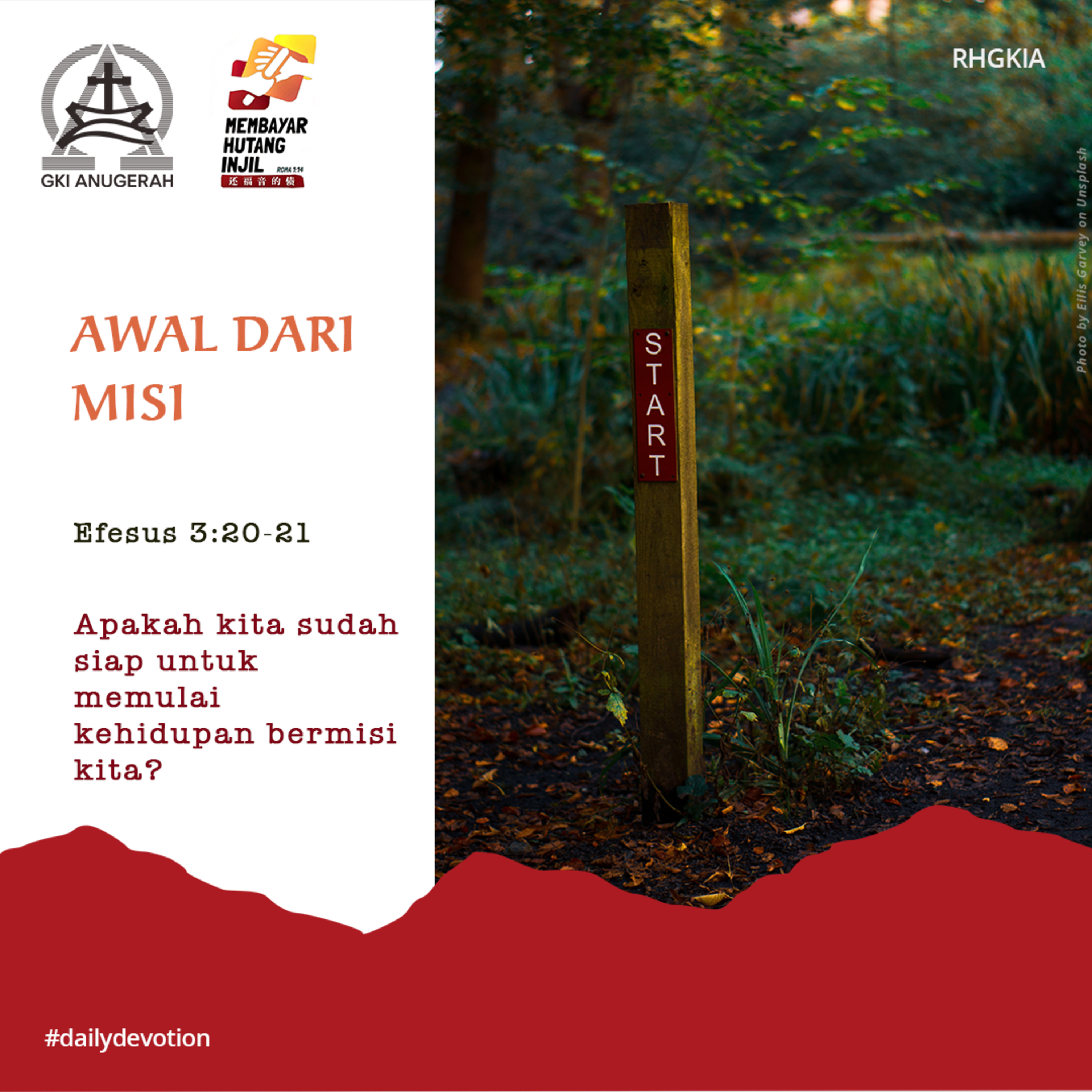 05 Agustus 2023 - Awal Dari Misi - Renungan Harian GKI Anugerah episode artwork