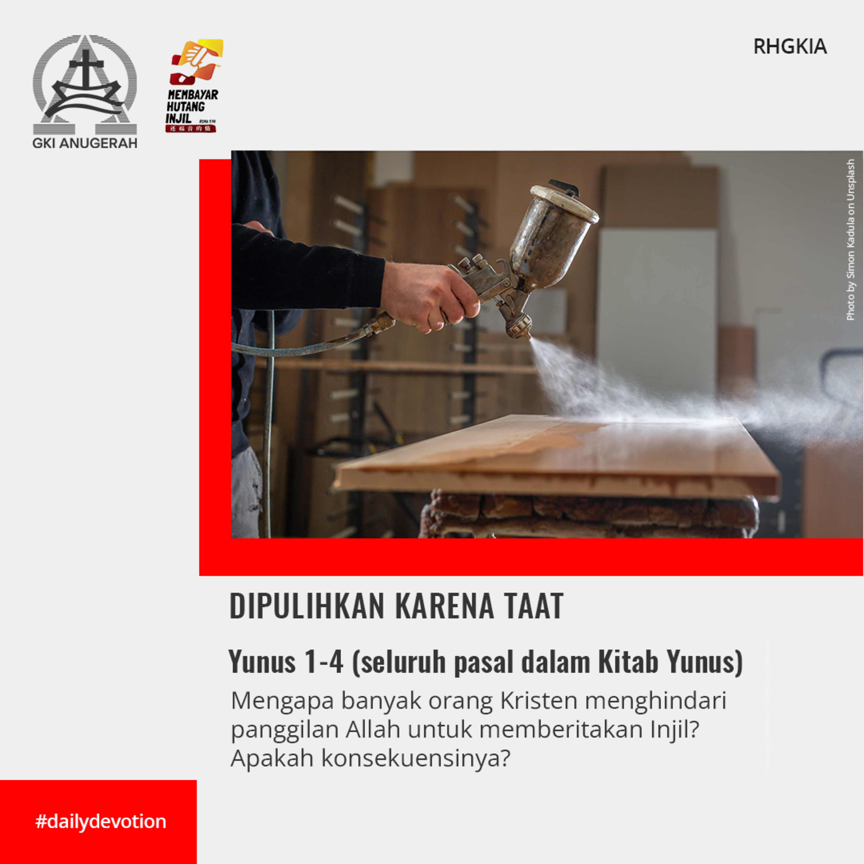 12 Agustus 2023 - Dipulihkan Karena Taat - Renungan Harian GKI Anugerah episode artwork