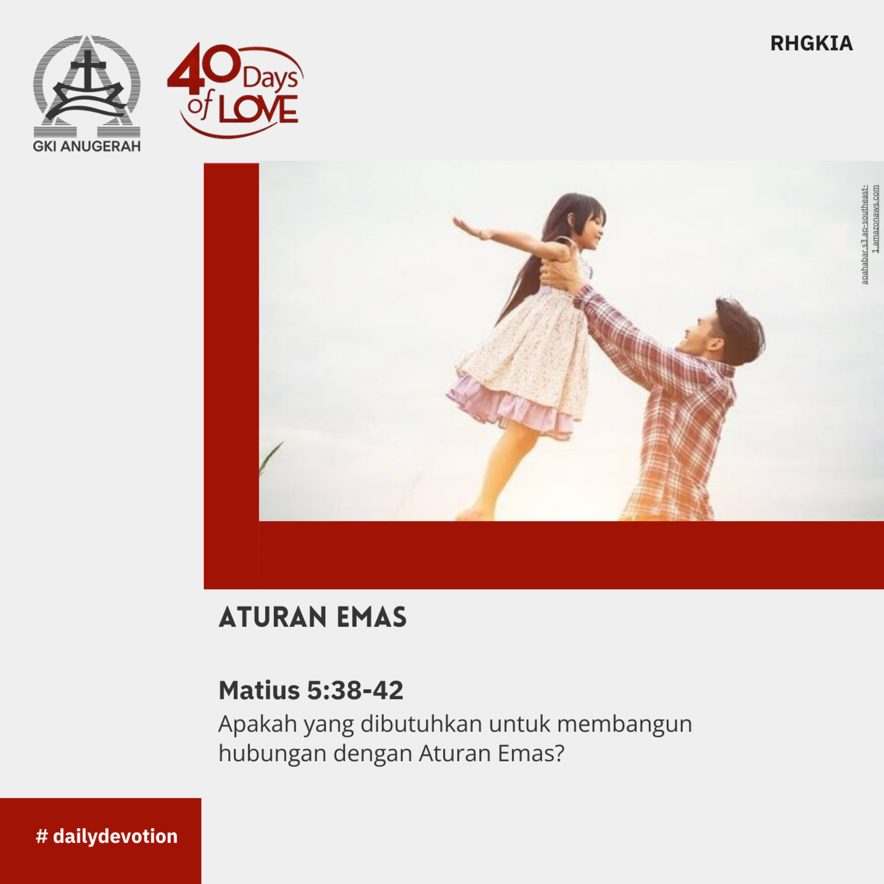 26 September 2023 - Aturan Emas - Renungan Harian GKI Anugerah episode artwork