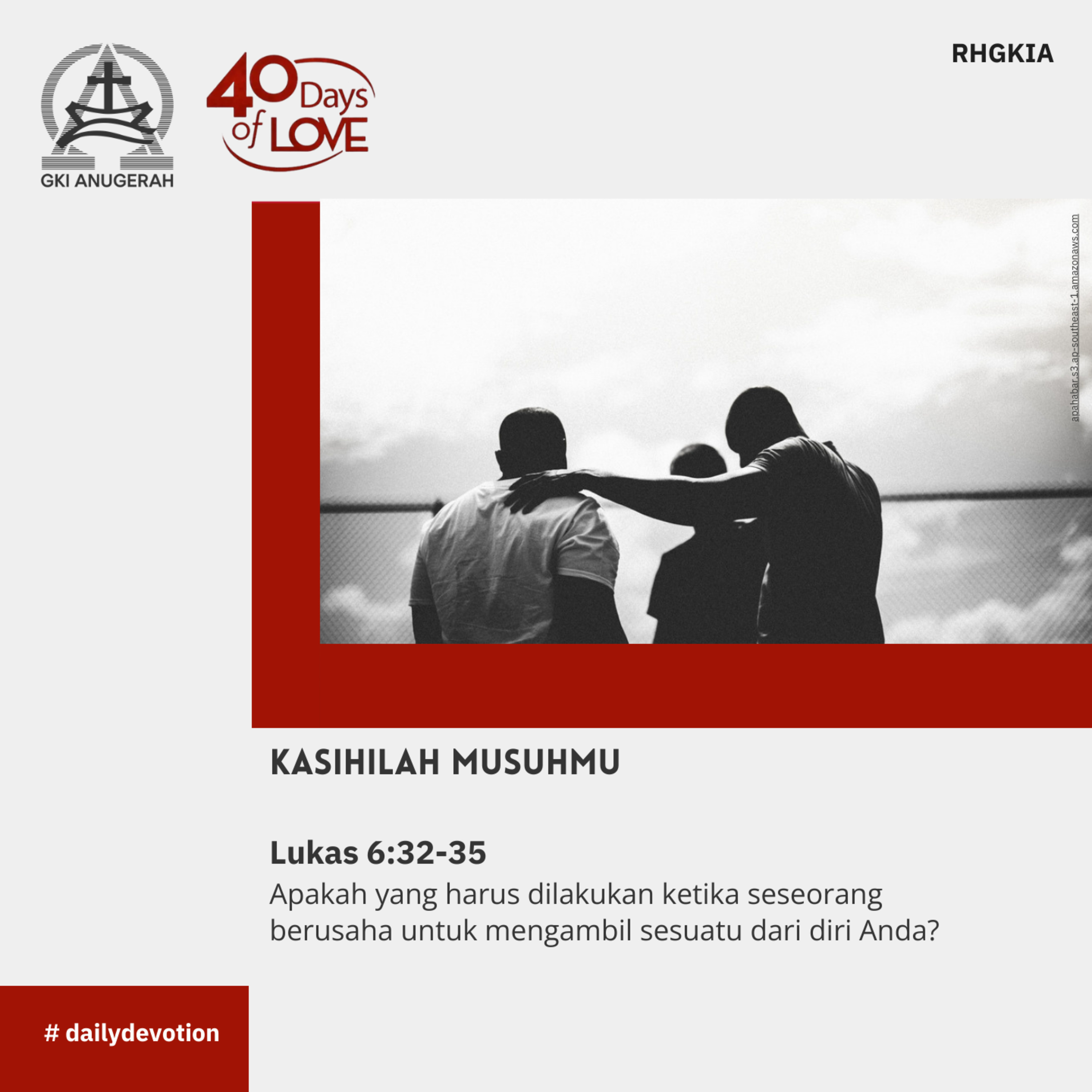 28 September 2023 - Kasihilah Musuhmu - Renungan Harian GKI Anugerah episode artwork
