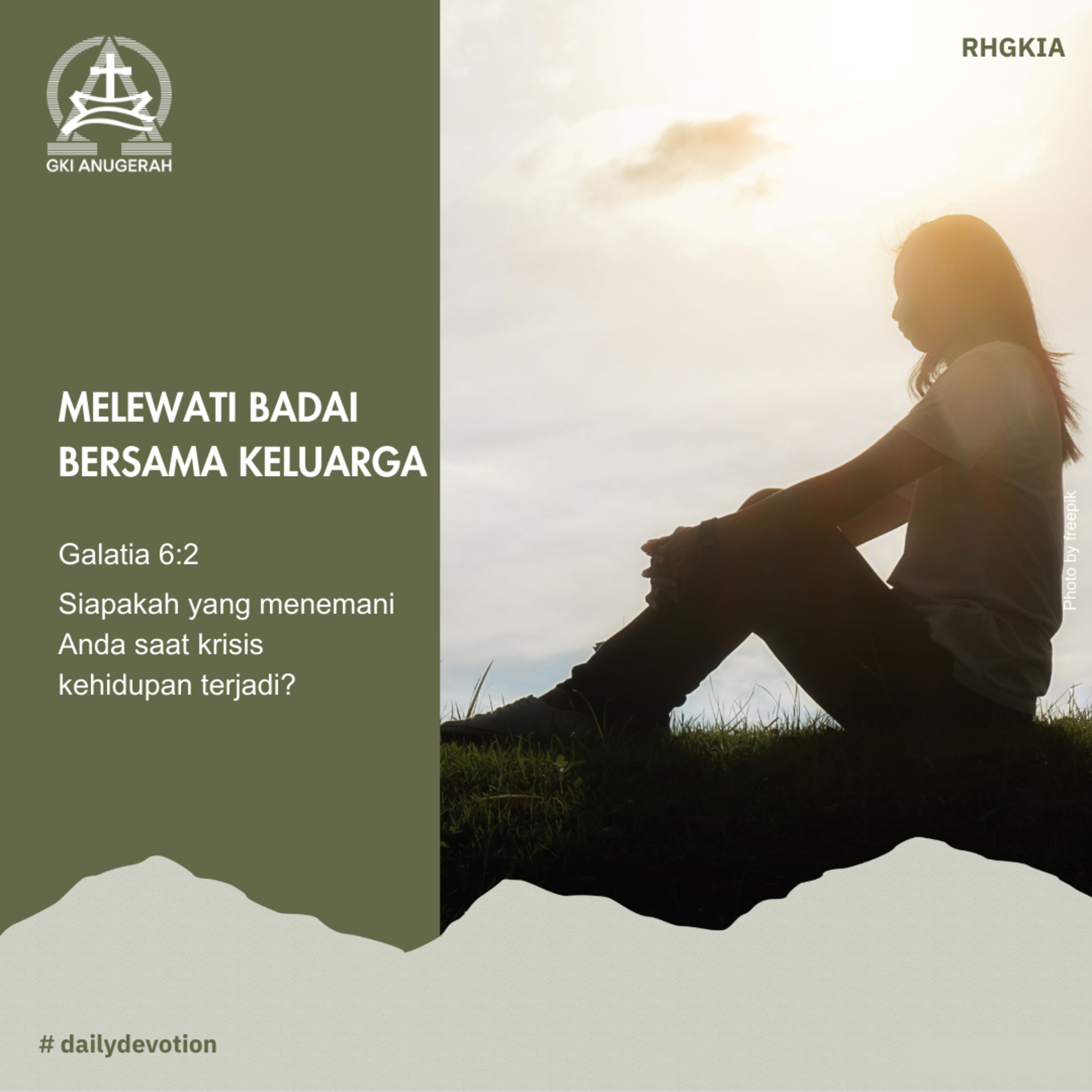 12 Oktober 2023 - Melewati Badai Bersama Keluarga - Renungan Harian GKI Anugerah episode artwork
