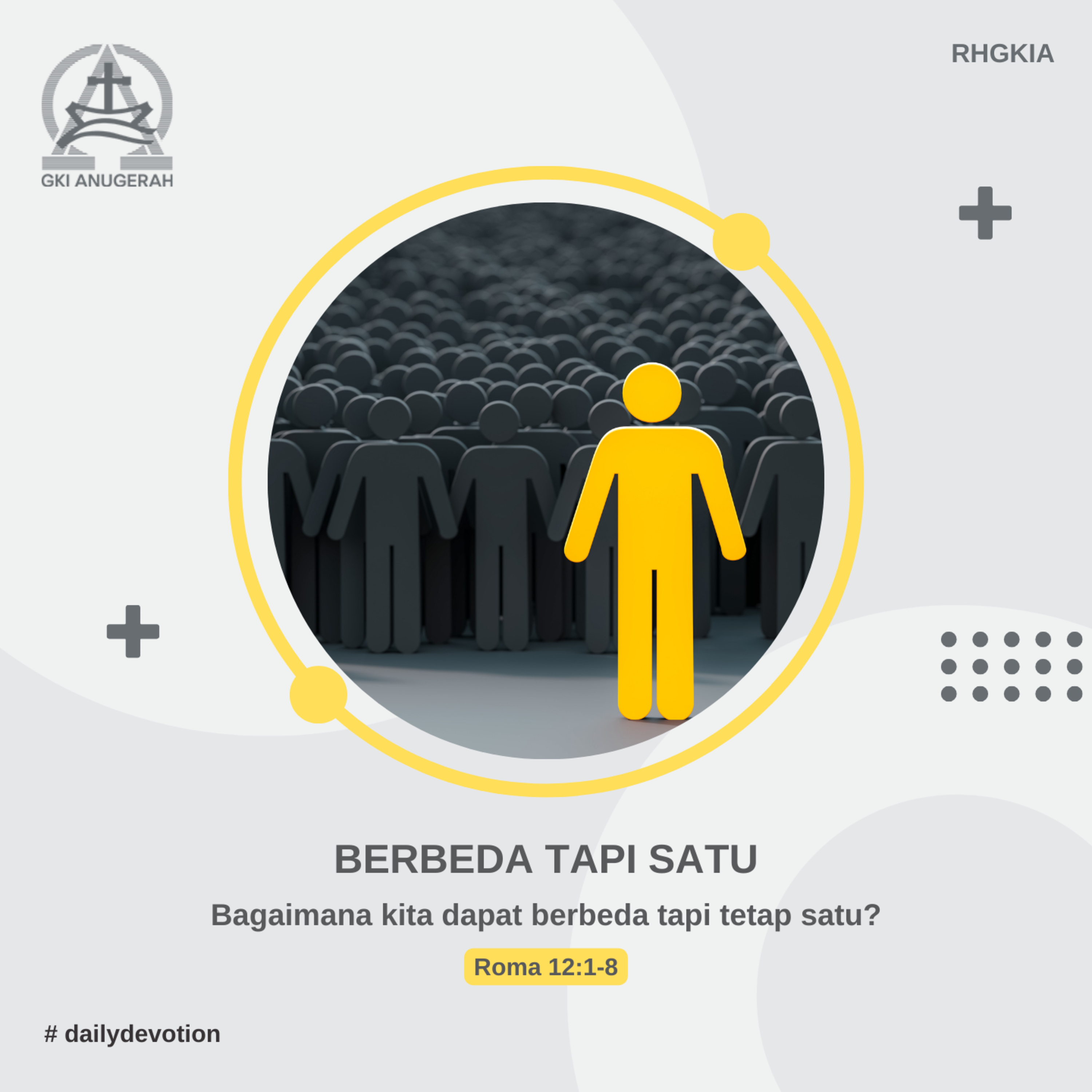 08 November 2023 - Berbeda Tapi Satu - Renungan Harian GKI Anugerah episode artwork