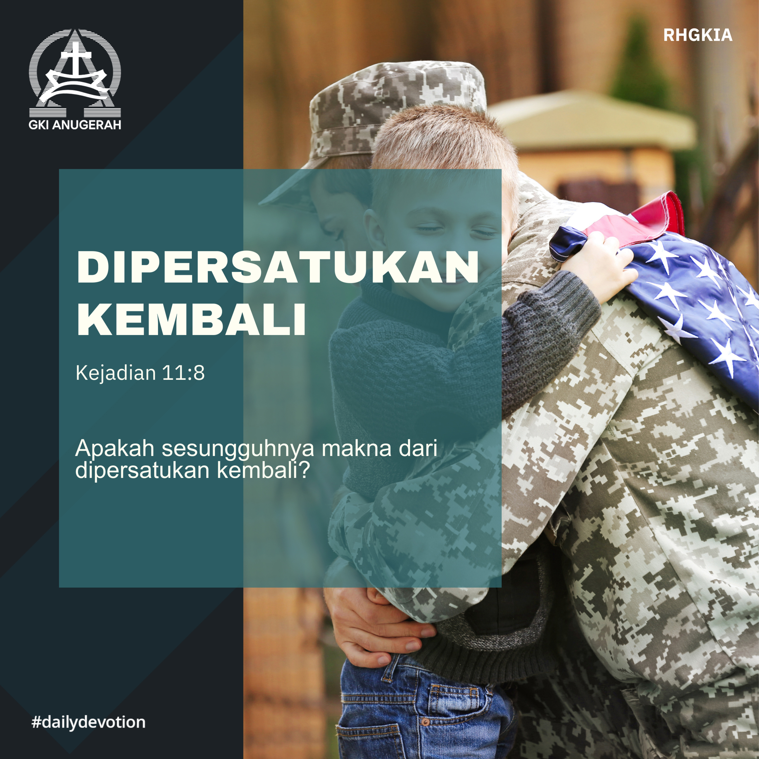 13 November 2023 - Dipersatukan Kembali - Renungan Harian GKI Anugerah episode artwork