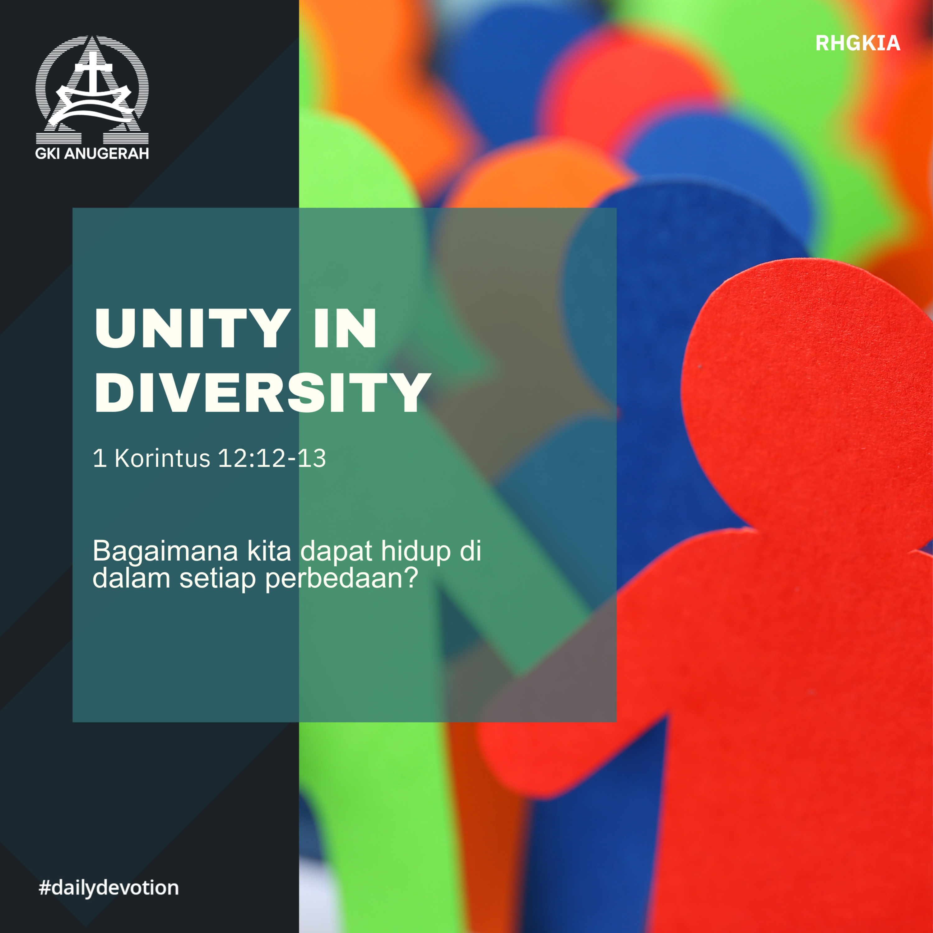 14 November 2023 - Unity In Diversity - Renungan Harian GKI Anugerah episode artwork