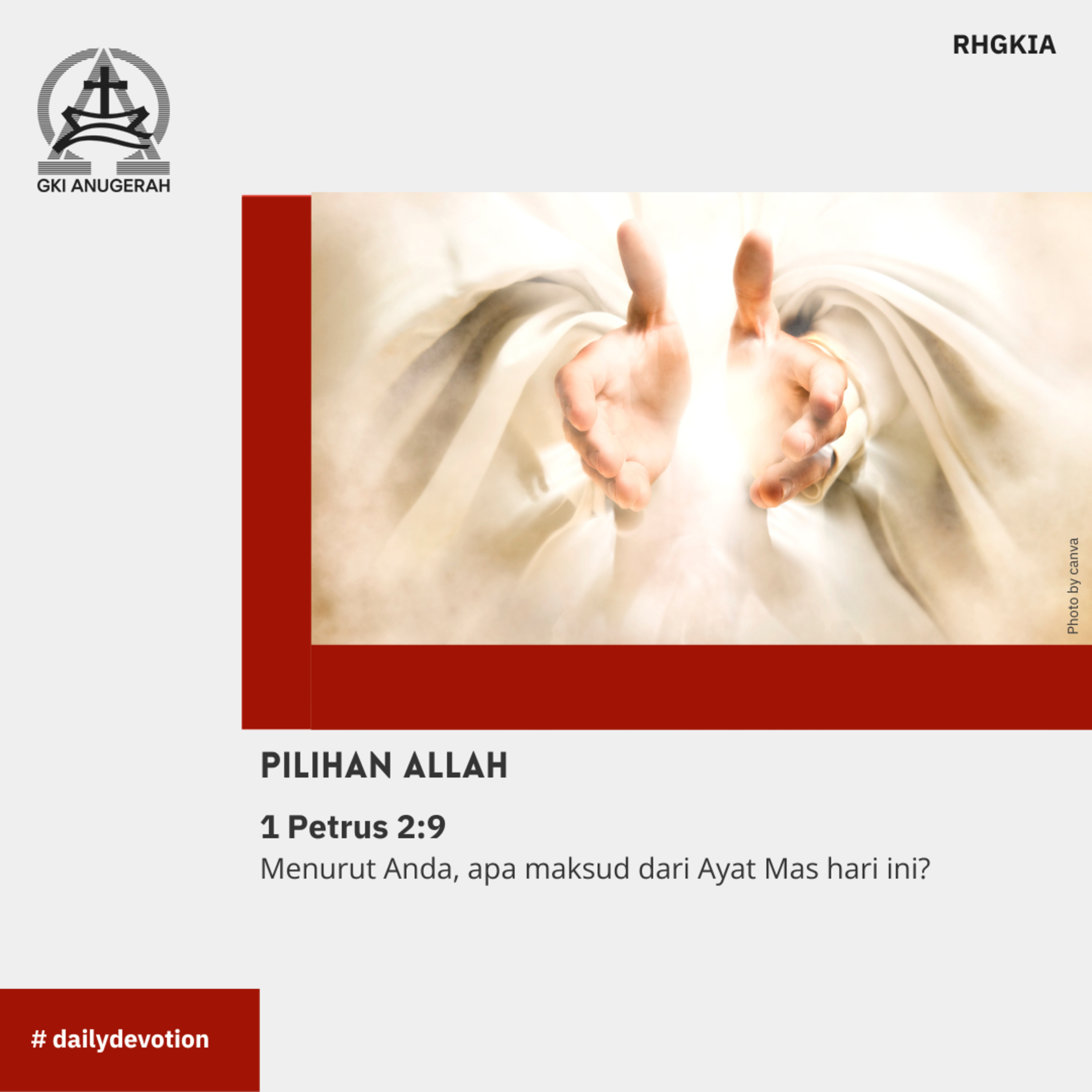 27 November 2023 - Pilihan Allah - Renungan Harian GKI Anugerah episode artwork