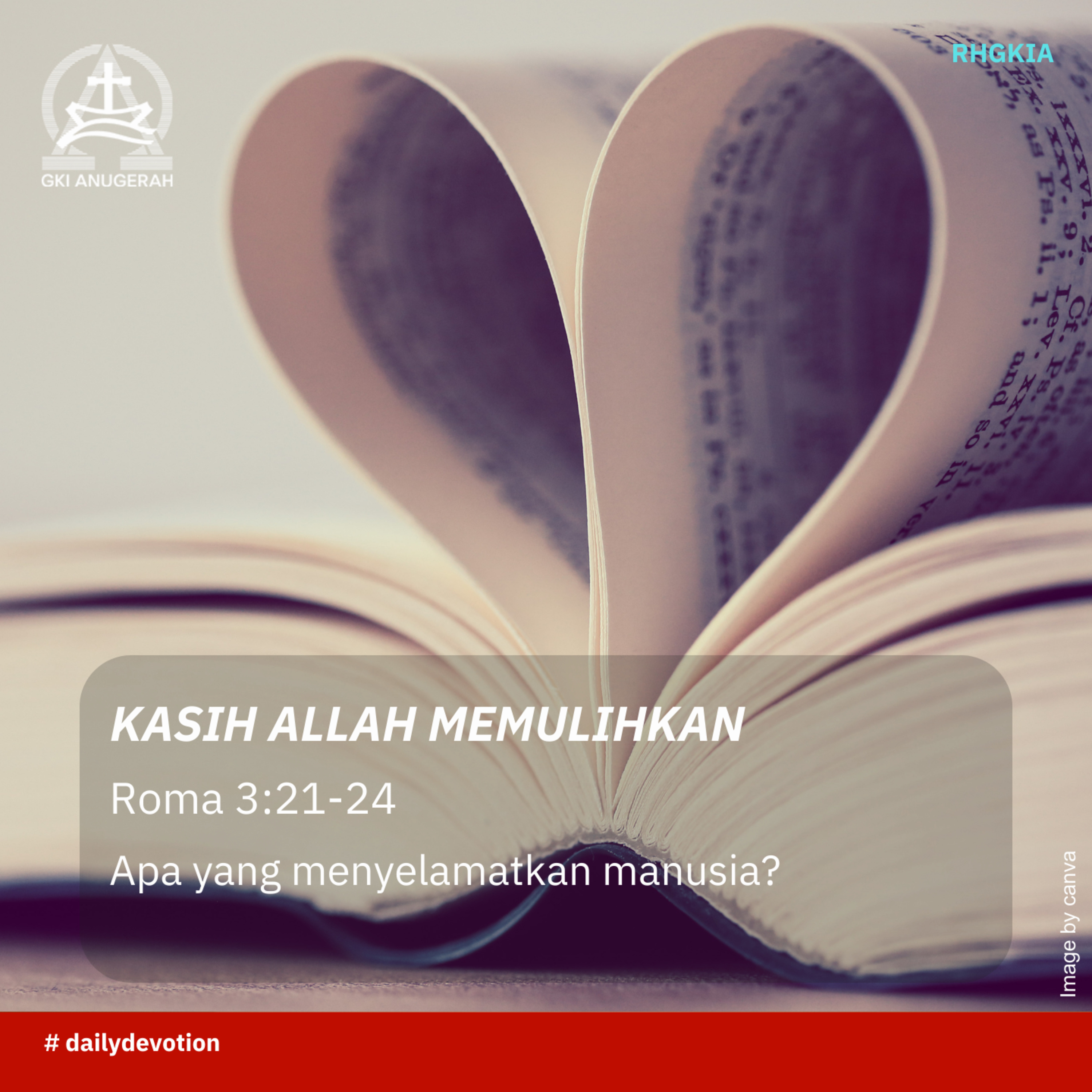 20 Desember 2023 - Kasih Allah Memulihkan - Renungan Harian GKI Anugerah episode artwork