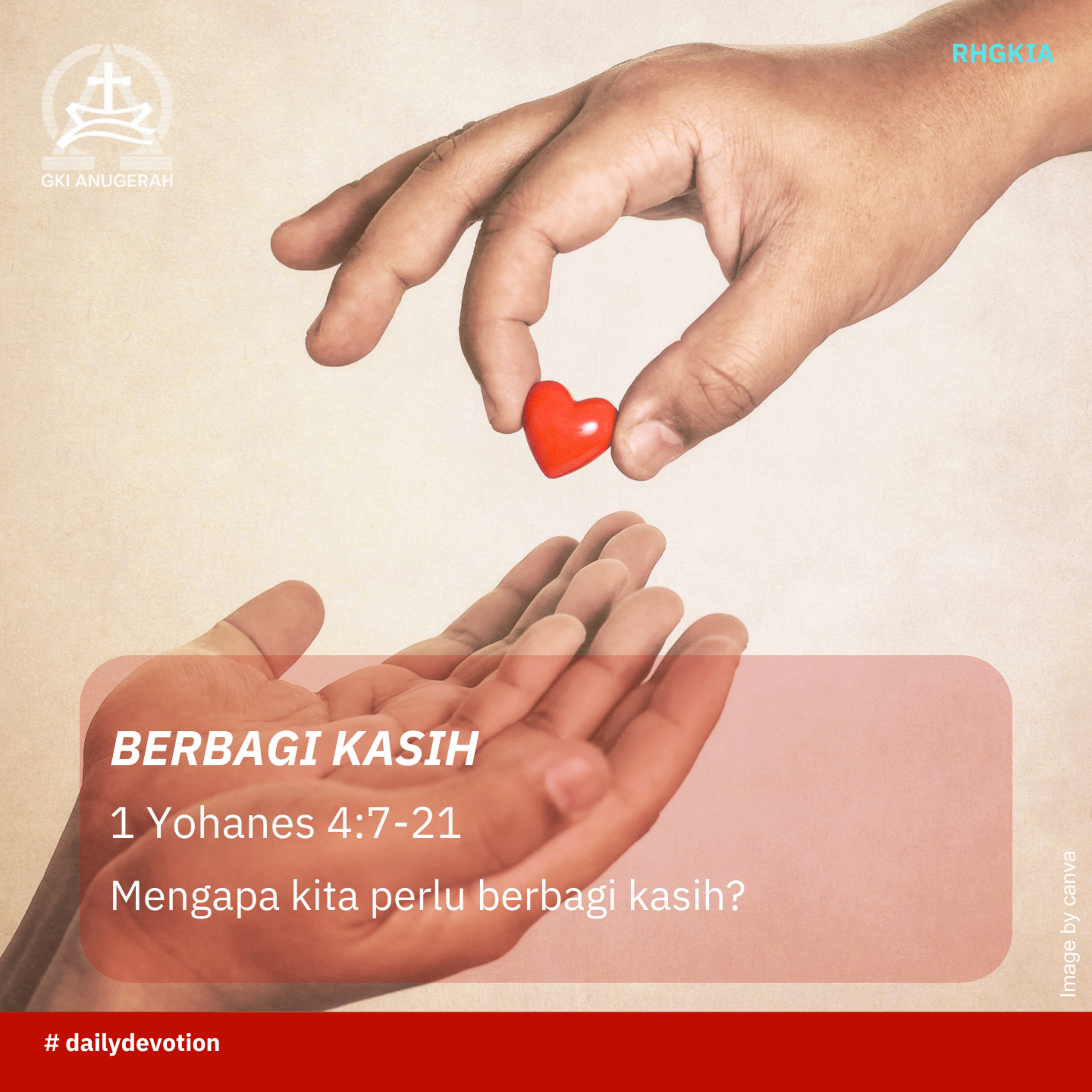 22 Desember 2023 - Berbagi Kasih - Renungan Harian GKI Anugerah episode artwork