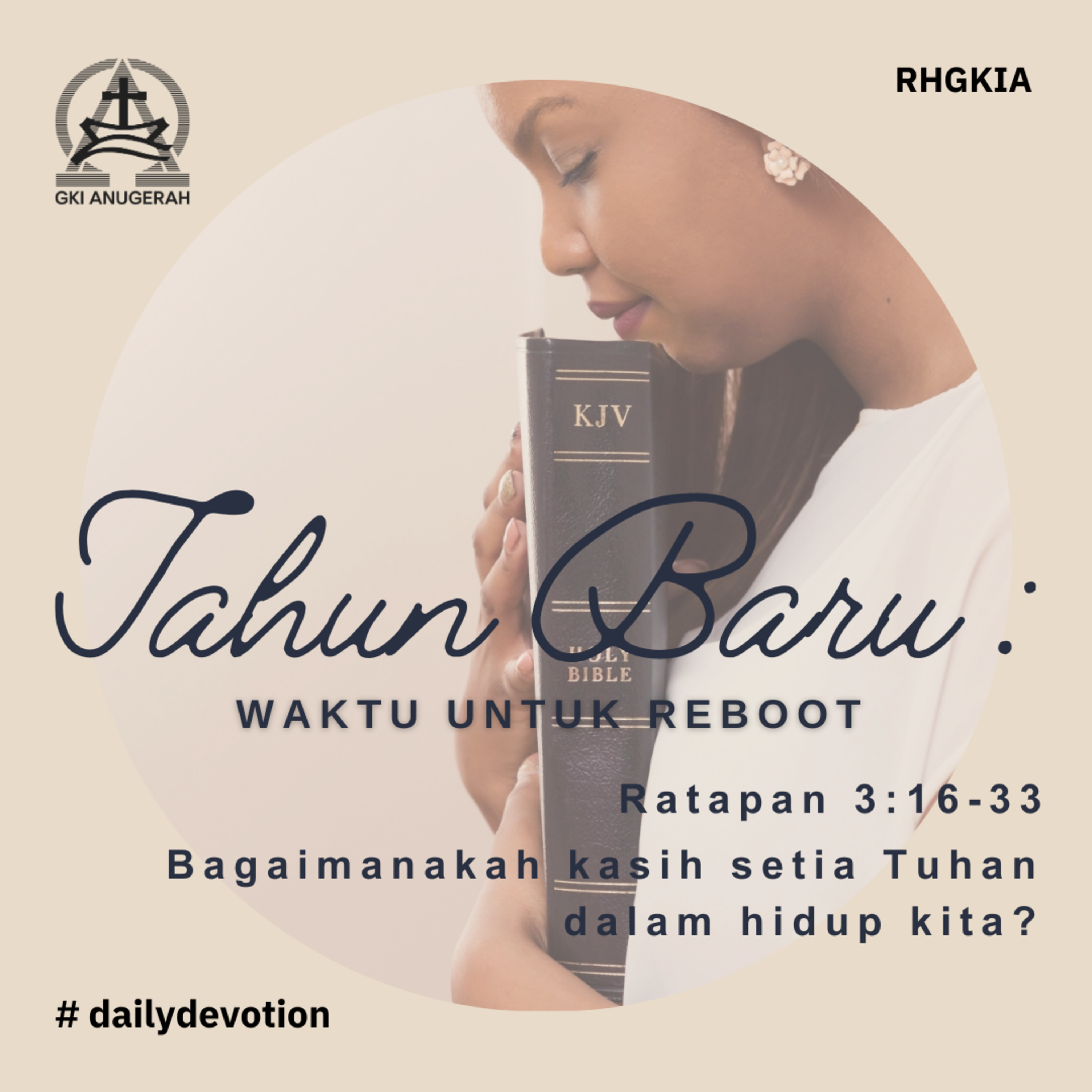 01 Januari 2024 - Tahun Baru: Waktu Untuk Reboot - Renungan Harian GKI Anugerah episode artwork