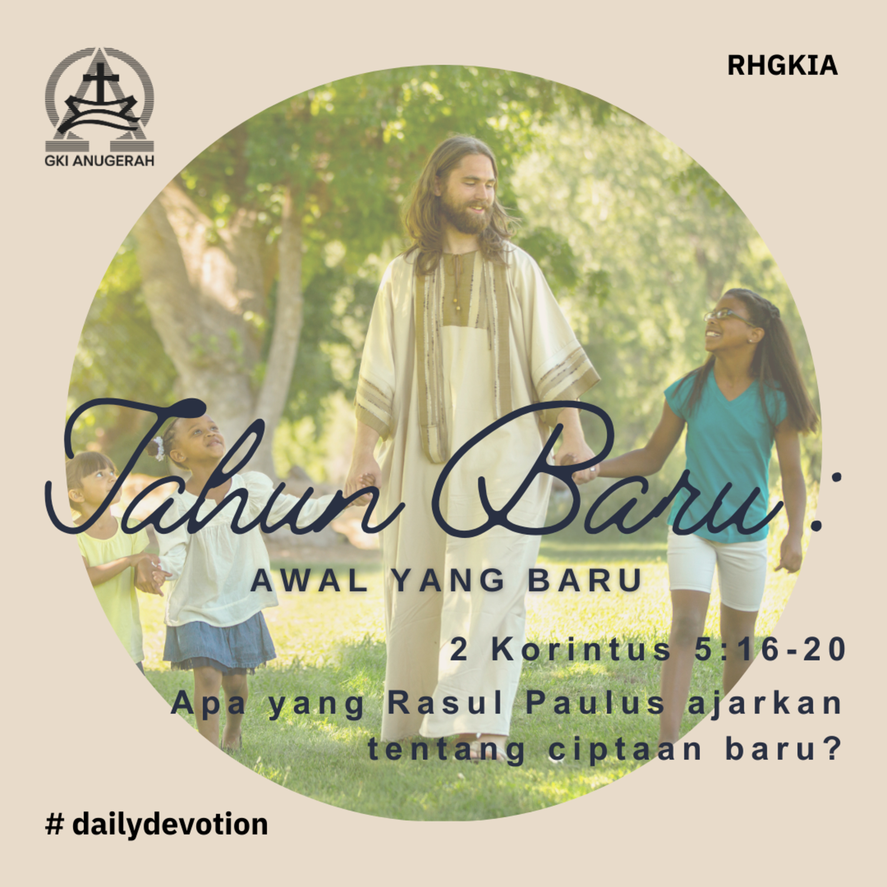 02 Januari 2024 - Tahun Baru: Awal Yang Baru - Renungan Harian GKI Anugerah episode artwork