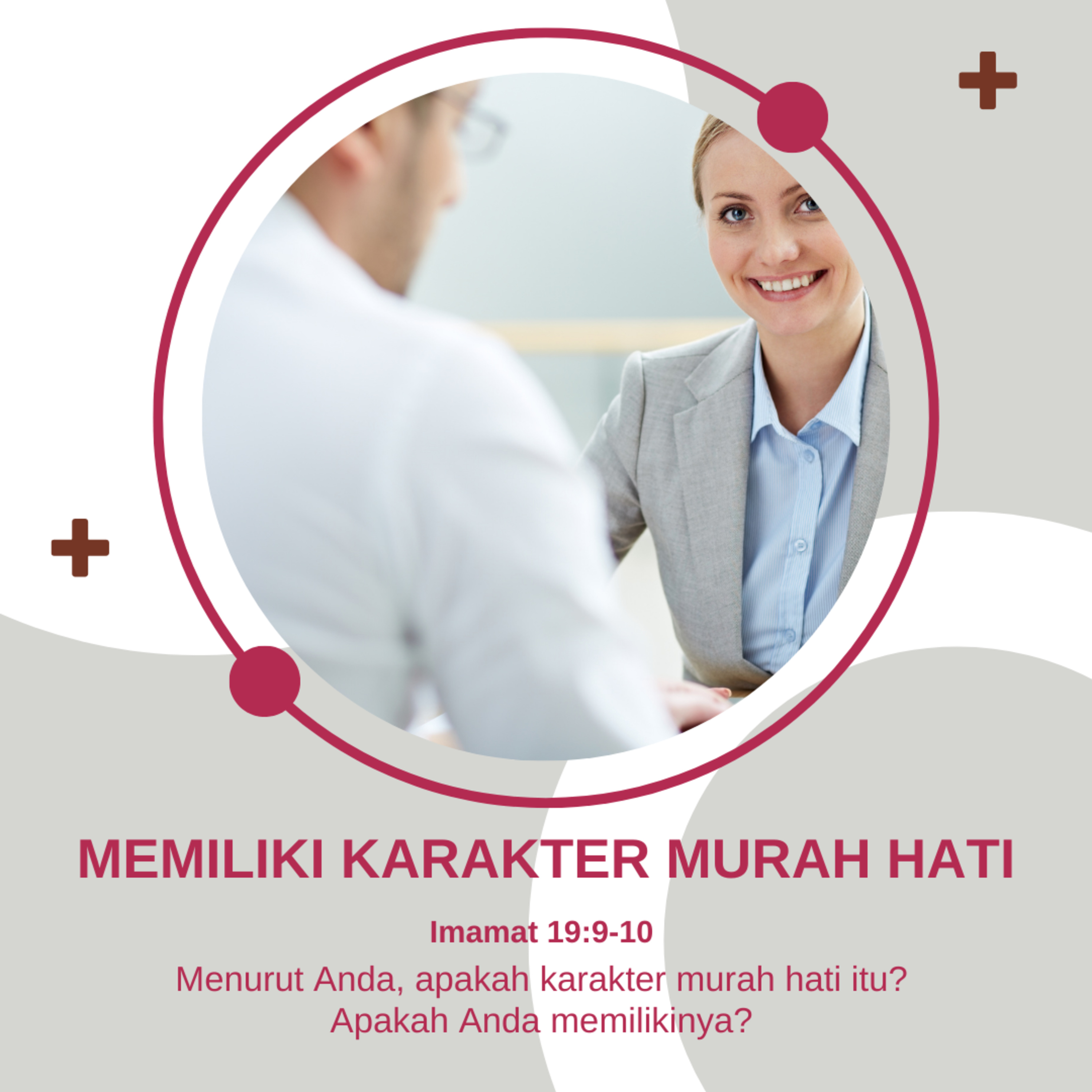 14 Februari 2024 - Memiliki Karakter Murah Hati - Renungan Harian GKI Anugerah episode artwork