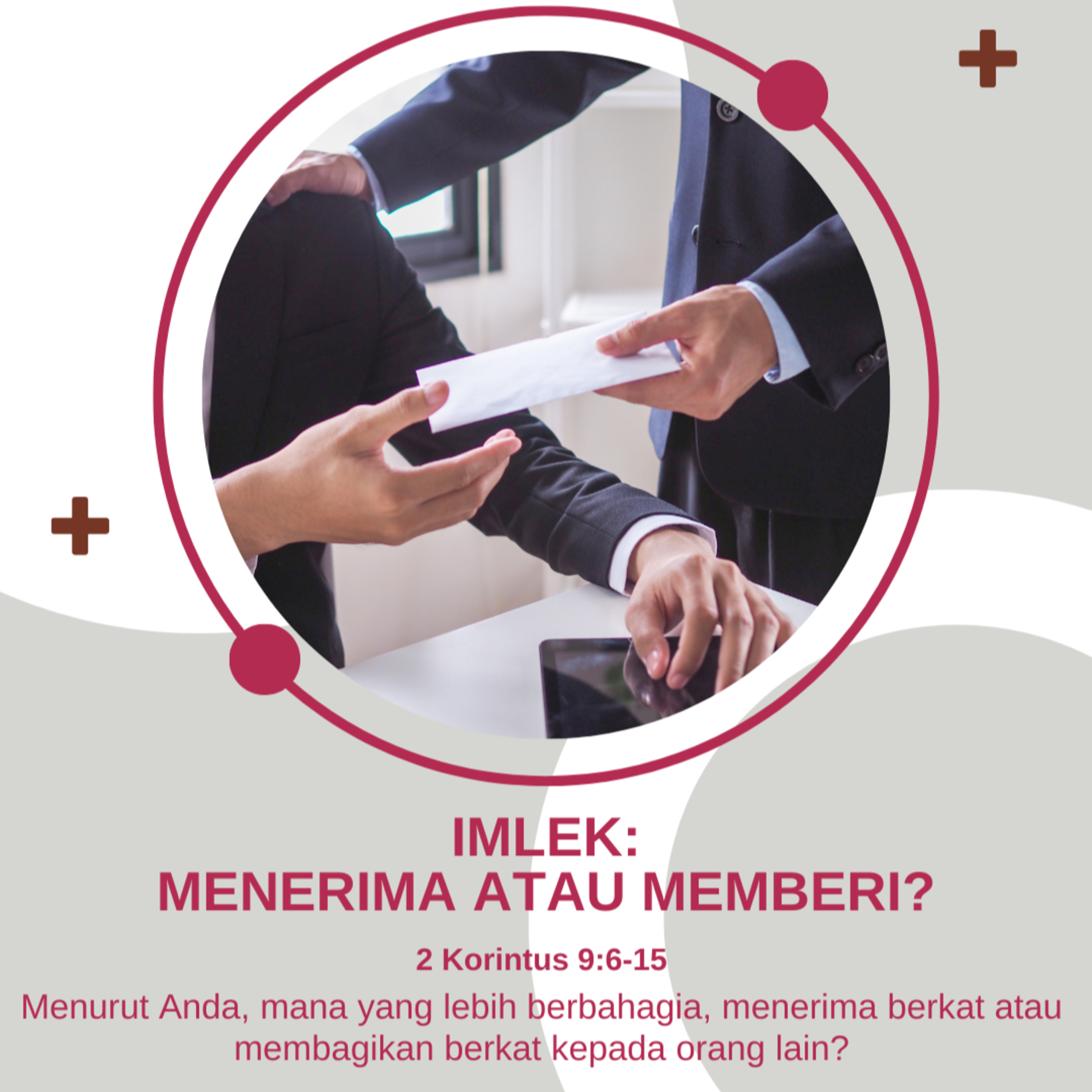 17 Februari 2024 - Imlek: Menerima Atau Memberi? - Renungan Harian GKI Anugerah episode artwork