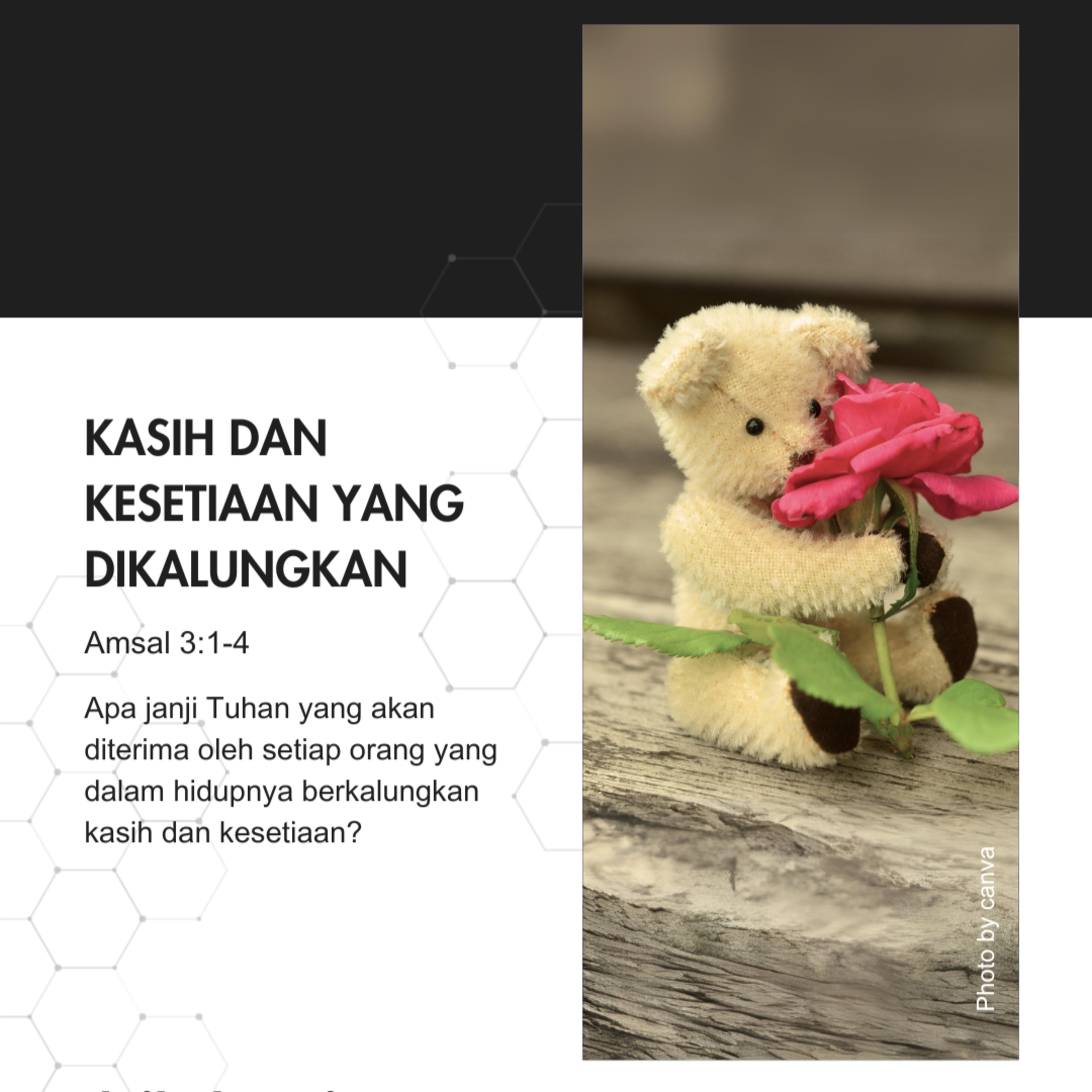 02 Maret 2024 - Kasih Dan Kesetiaan Yang Dikalungkan - Renungan Harian GKI Anugerah episode artwork