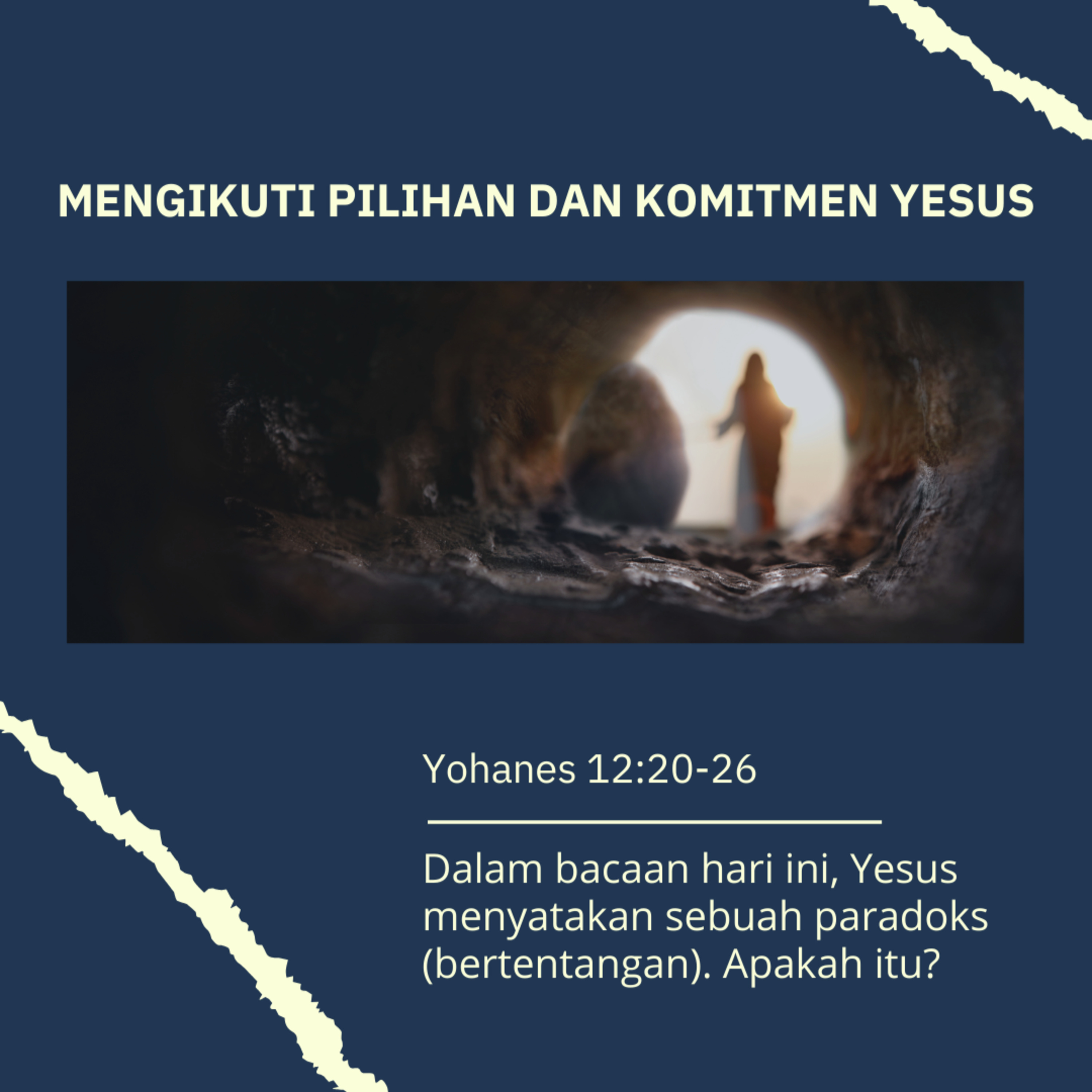 28 Maret 2024 - Mengikuti Pilihan Dan Komitmen Yesus - Renungan Harian GKI Anugerah episode artwork