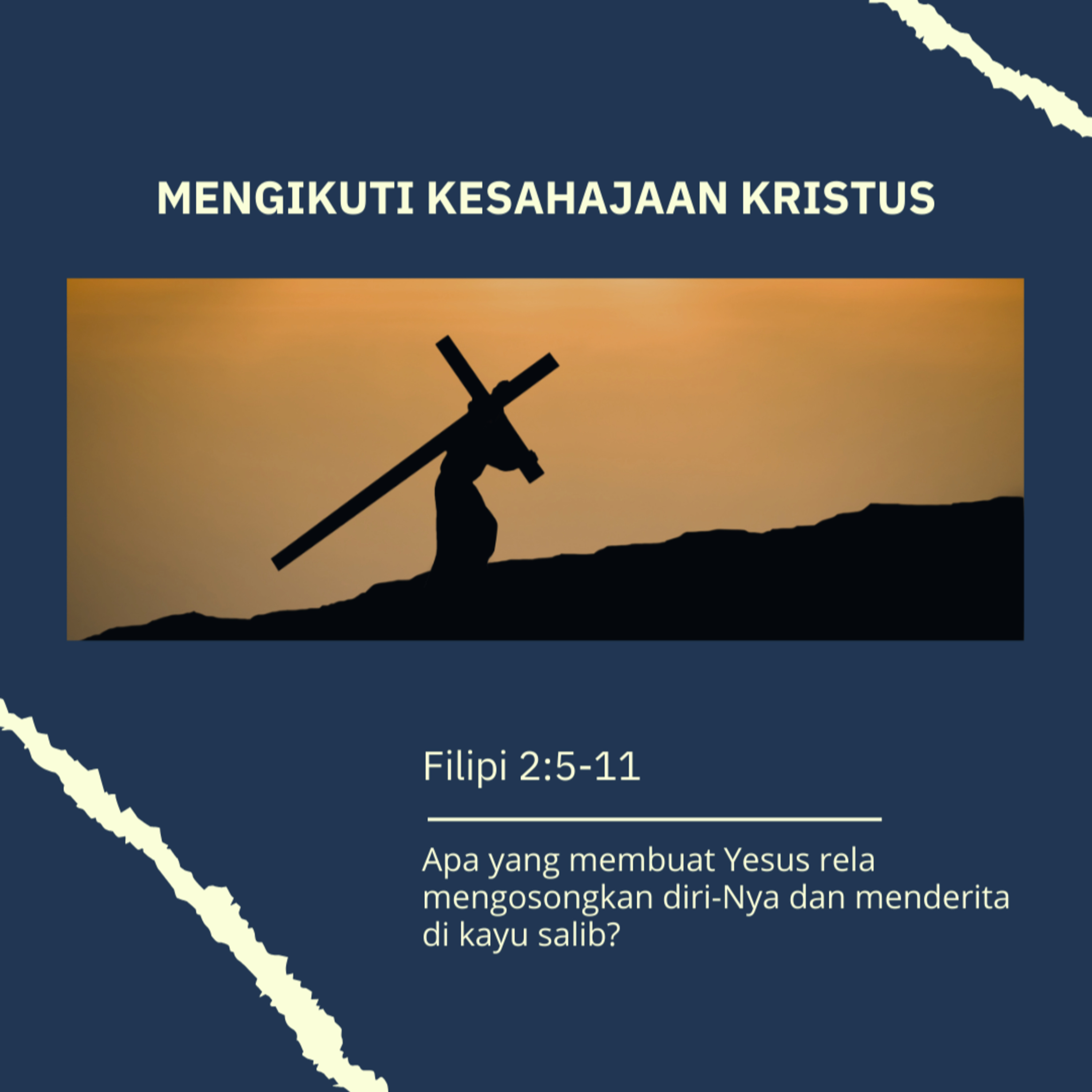 30 Maret 2024 - Mengikuti Kesahajaan Kristus - Renungan Harian GKI Anugerah episode artwork