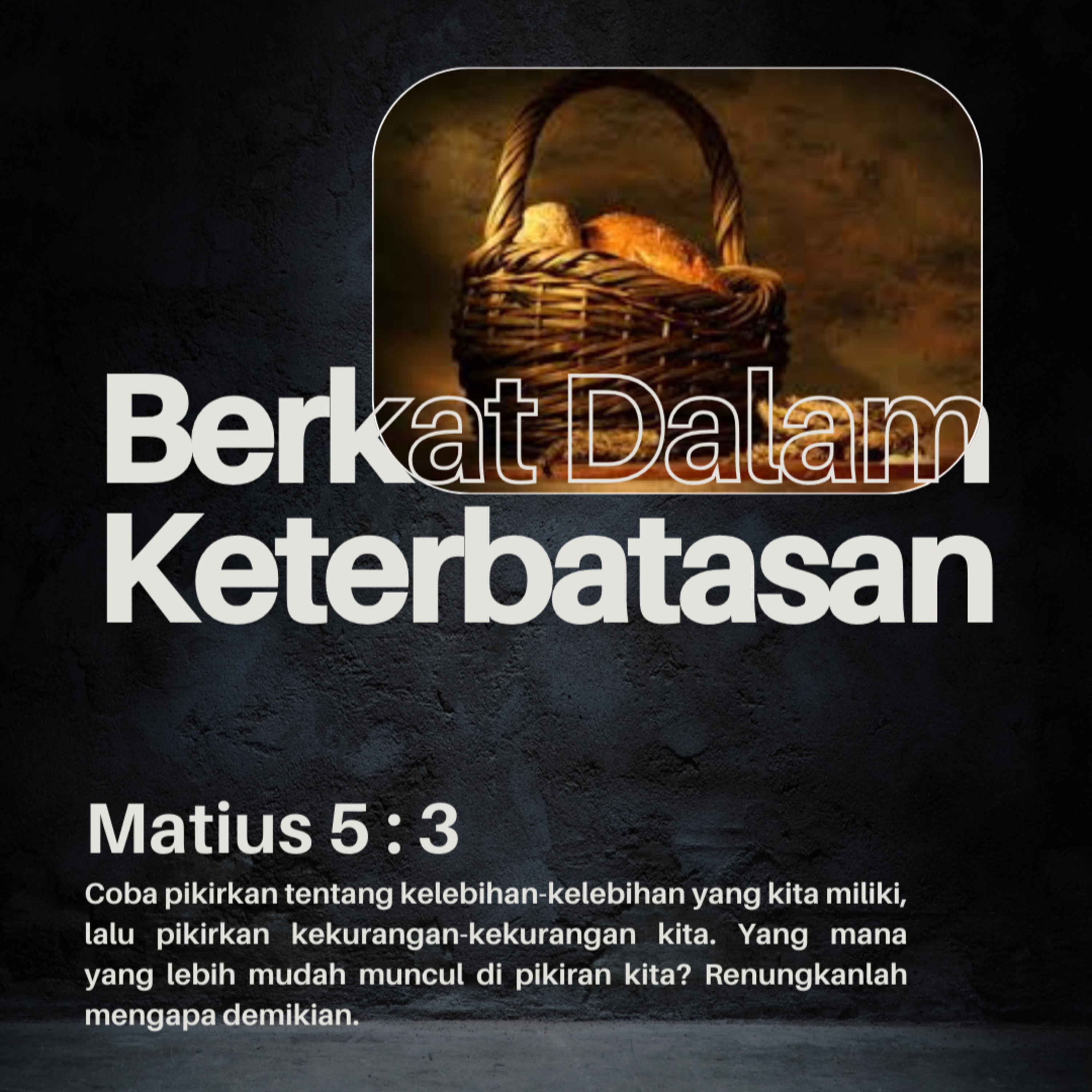 09 April 2024 - Berkat Dalam Keterbatasan - Renungan Harian GKI Anugerah episode artwork