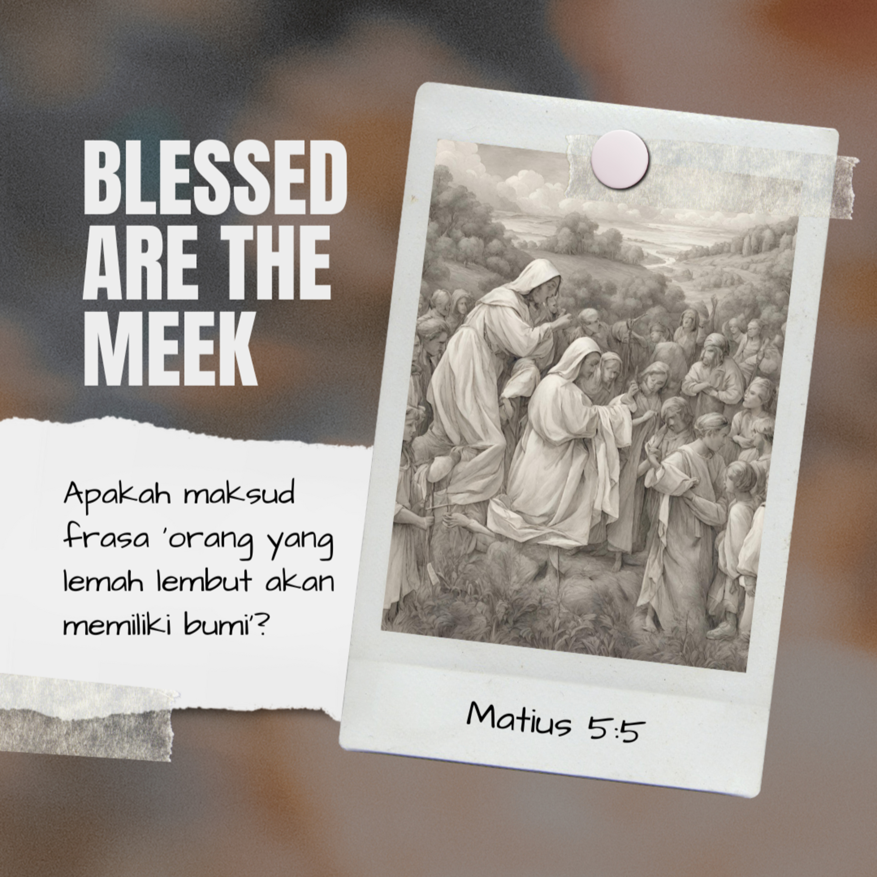 22 April 2024 - Blessed Are The Meek - Renungan Harian GKI Anugerah episode artwork