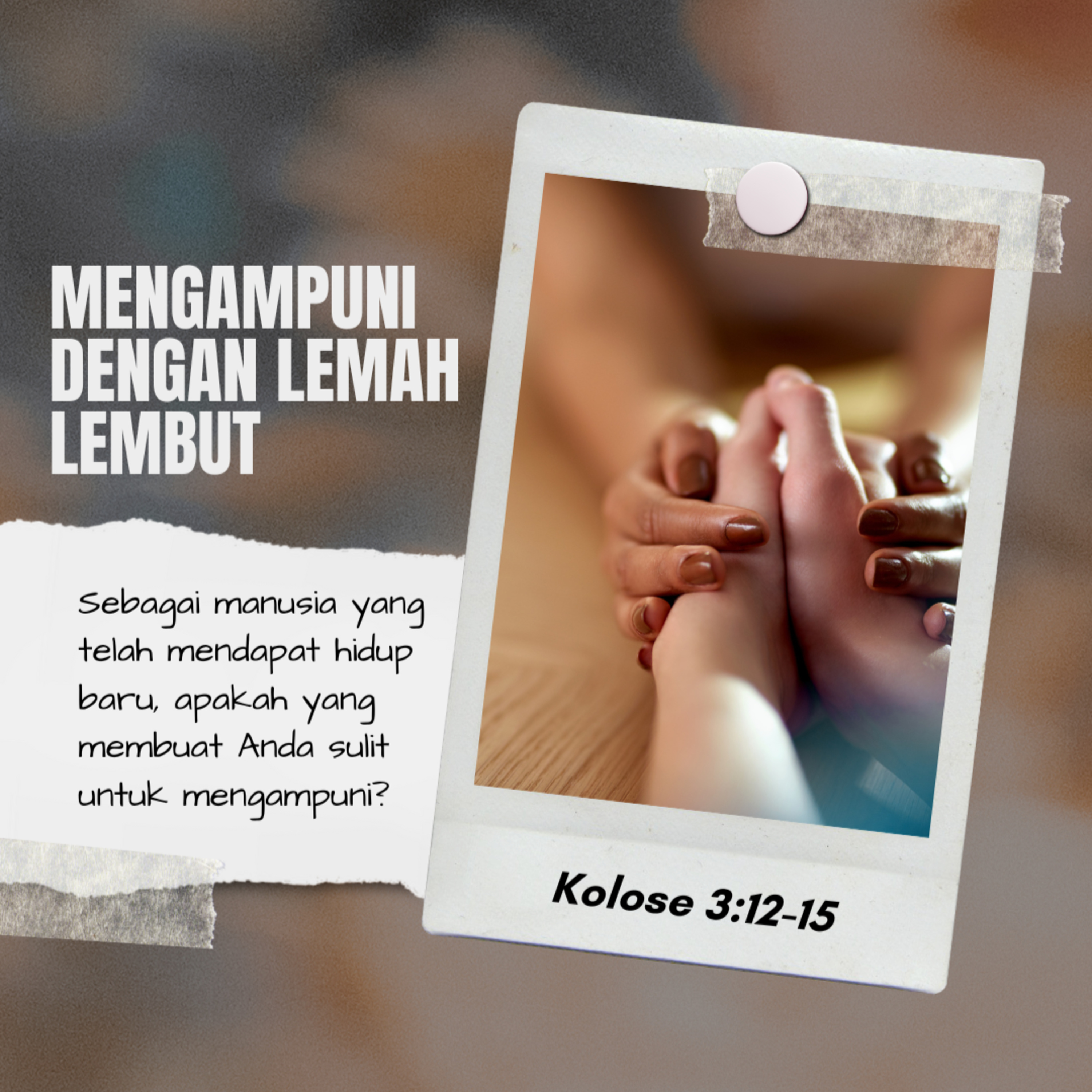 24 April 2024 - Mengampuni Dengan Lemah Lembut - Renungan Harian GKI Anugerah episode artwork